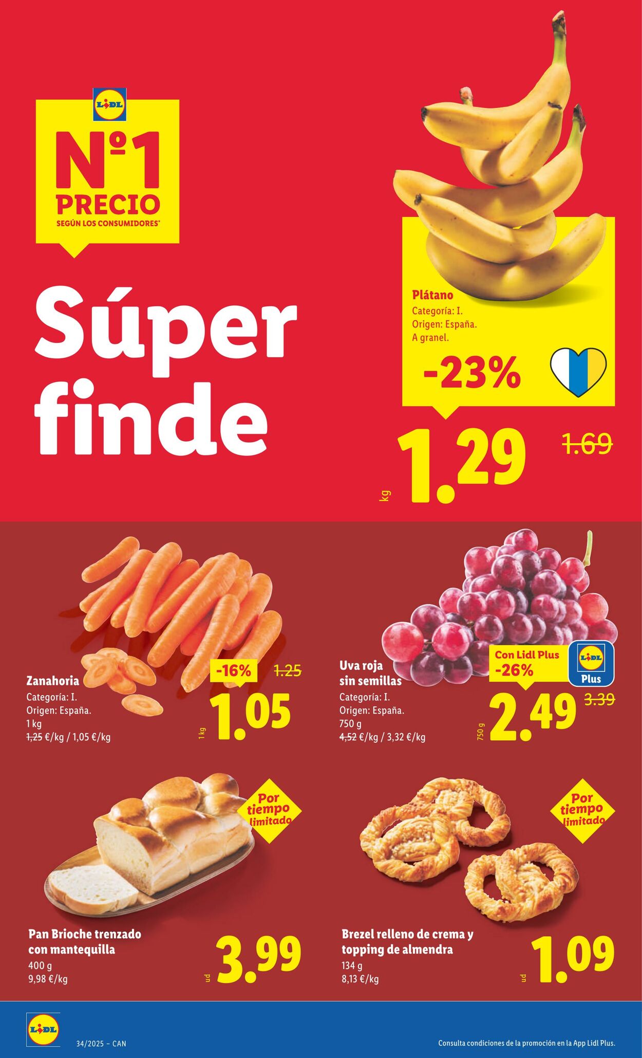 Folleto Lidl 18.08.2025 - 24.08.2025