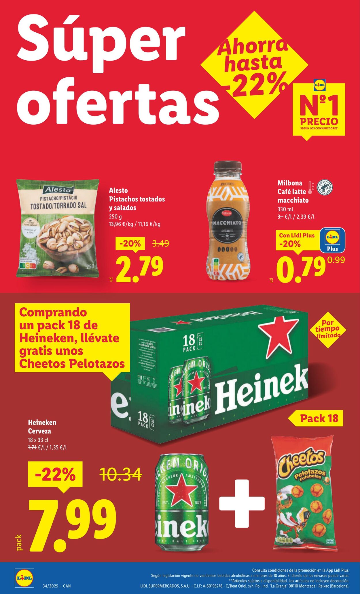 Folleto Lidl 18.08.2025 - 24.08.2025