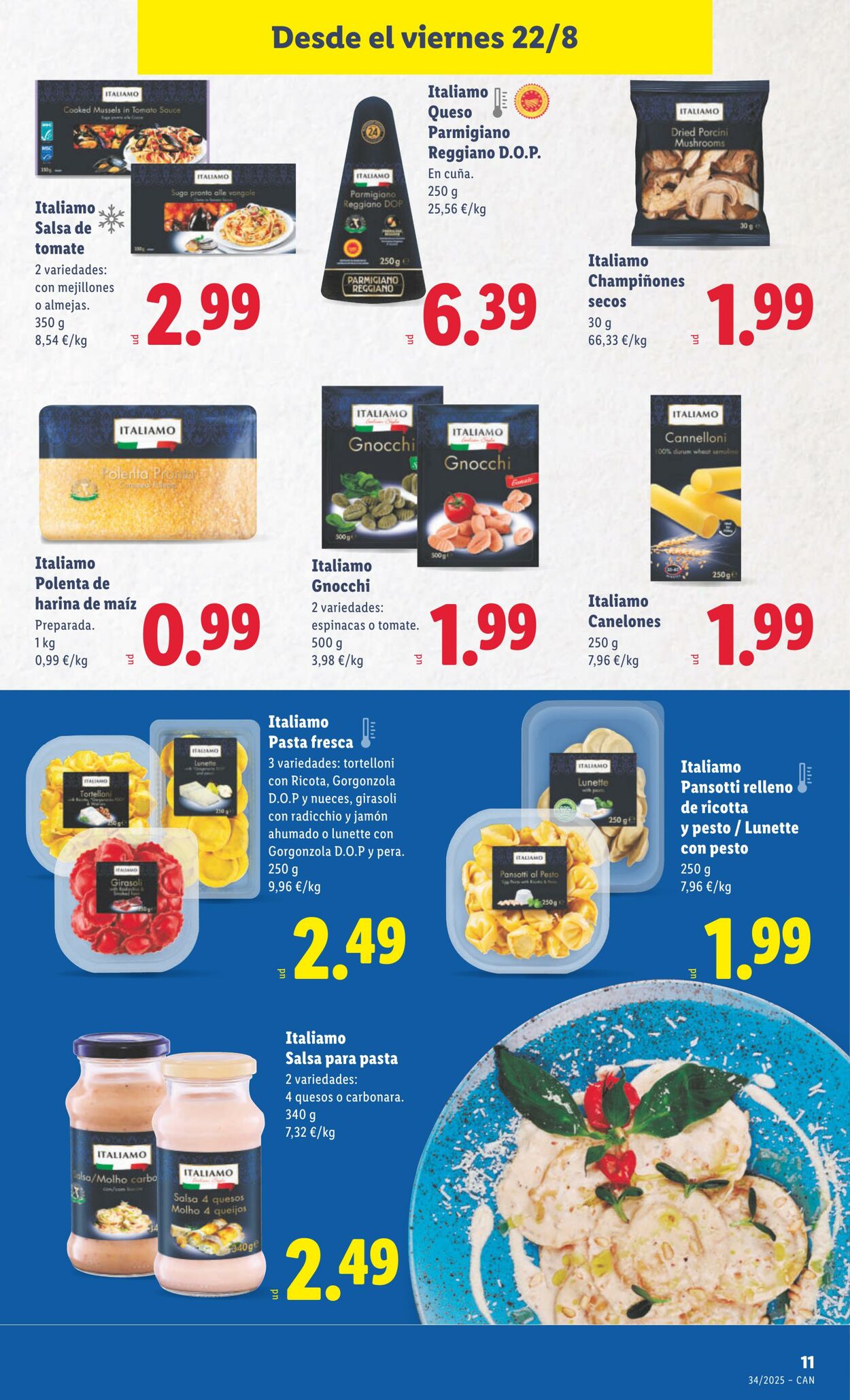 Folleto Lidl 18.08.2025 - 24.08.2025