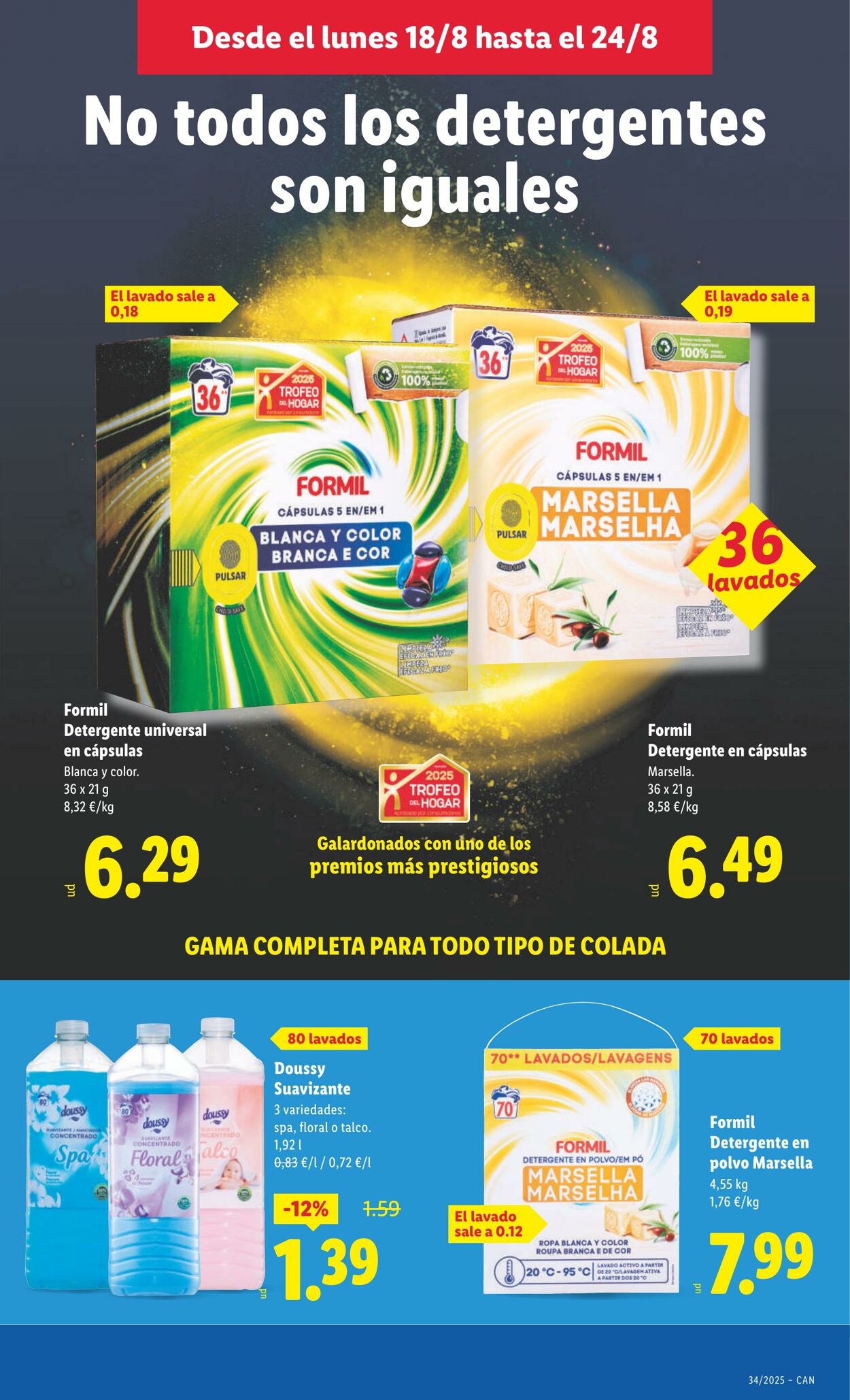 Folleto Lidl 18.08.2025 - 24.08.2025