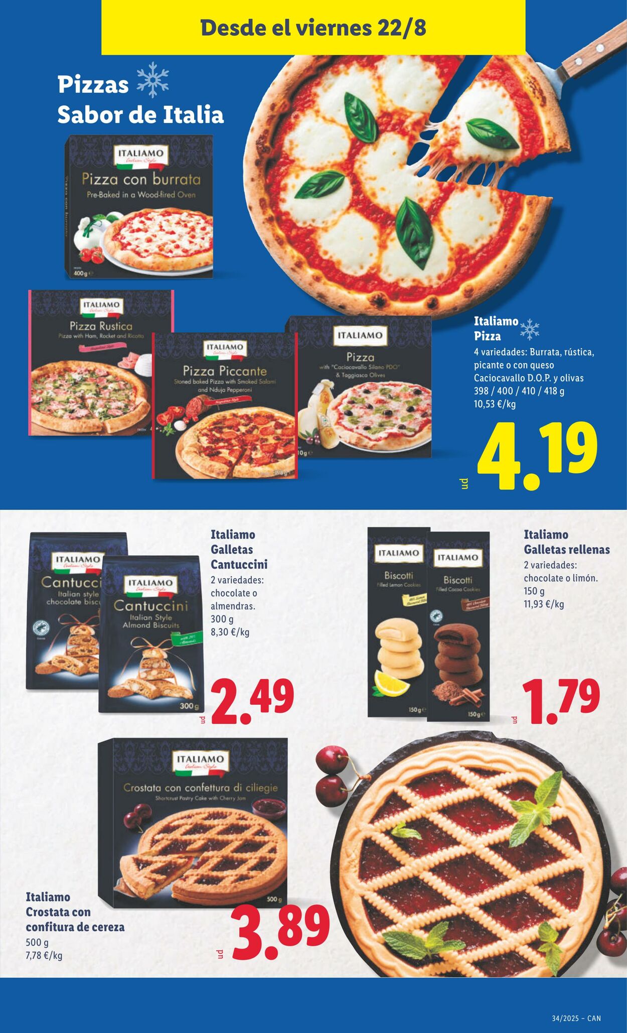 Folleto Lidl 18.08.2025 - 24.08.2025