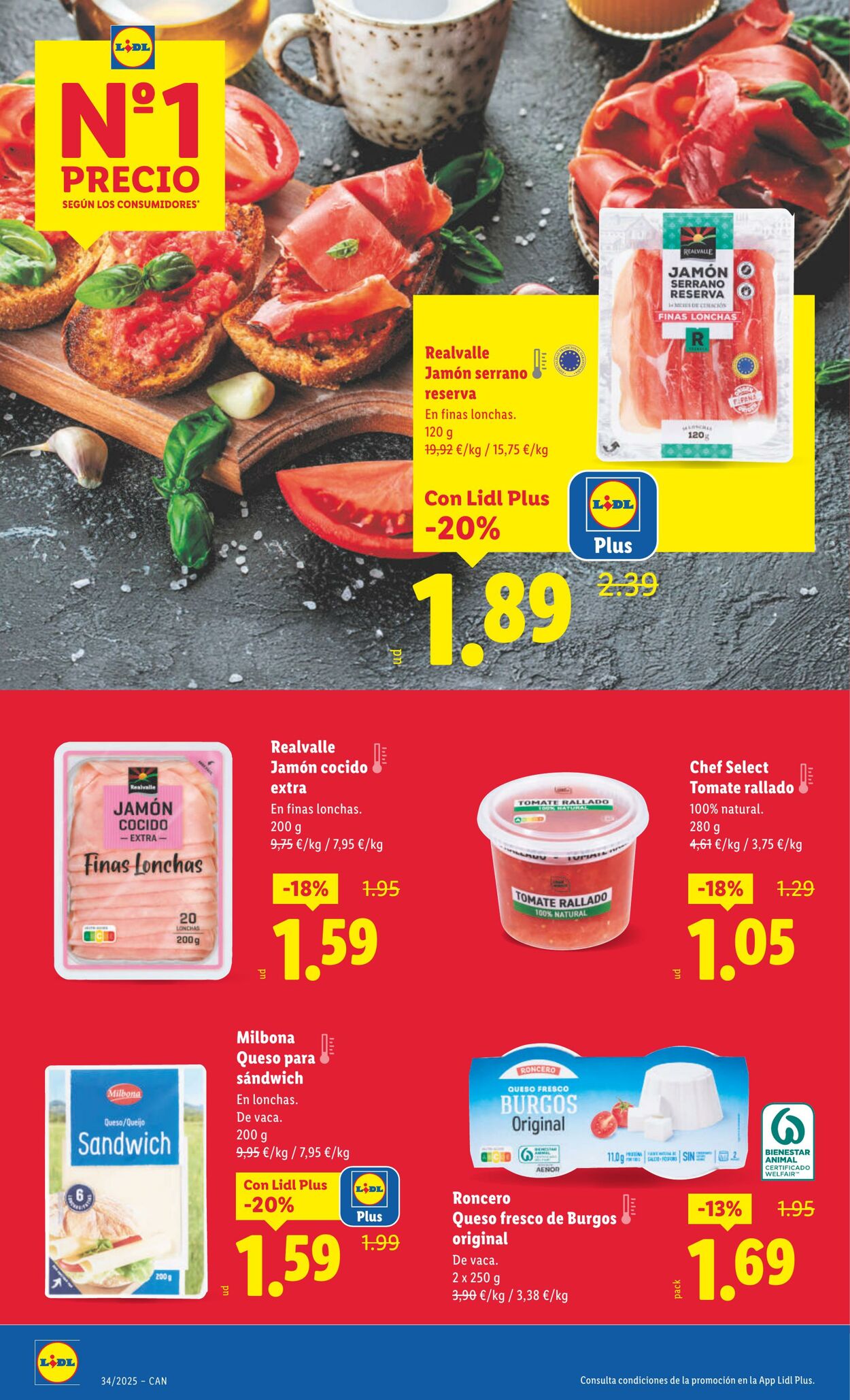 Folleto Lidl 18.08.2025 - 24.08.2025