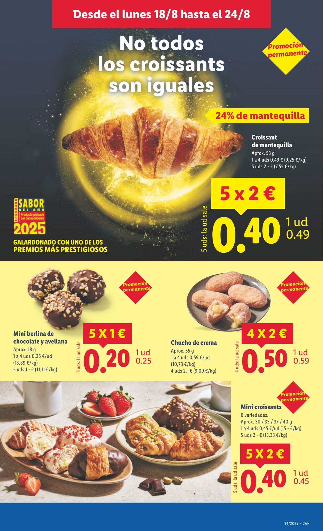 Folleto Lidl 18.08.2025 - 24.08.2025