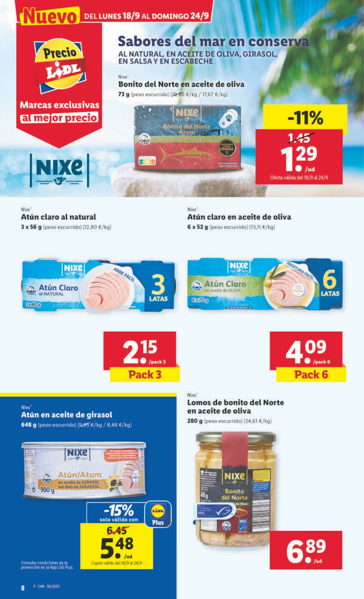 Folleto Lidl 18.09.2023 - 24.09.2023