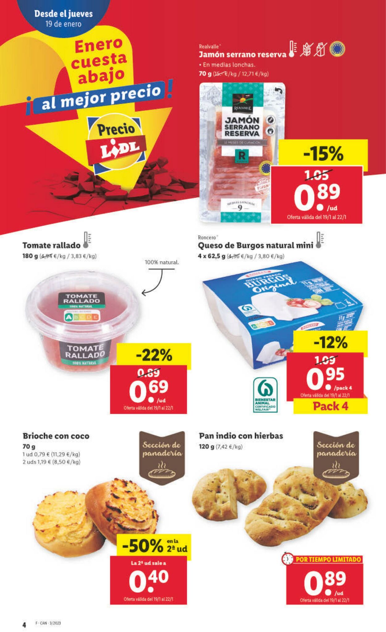 Folleto Lidl 19.01.2023 - 25.01.2023