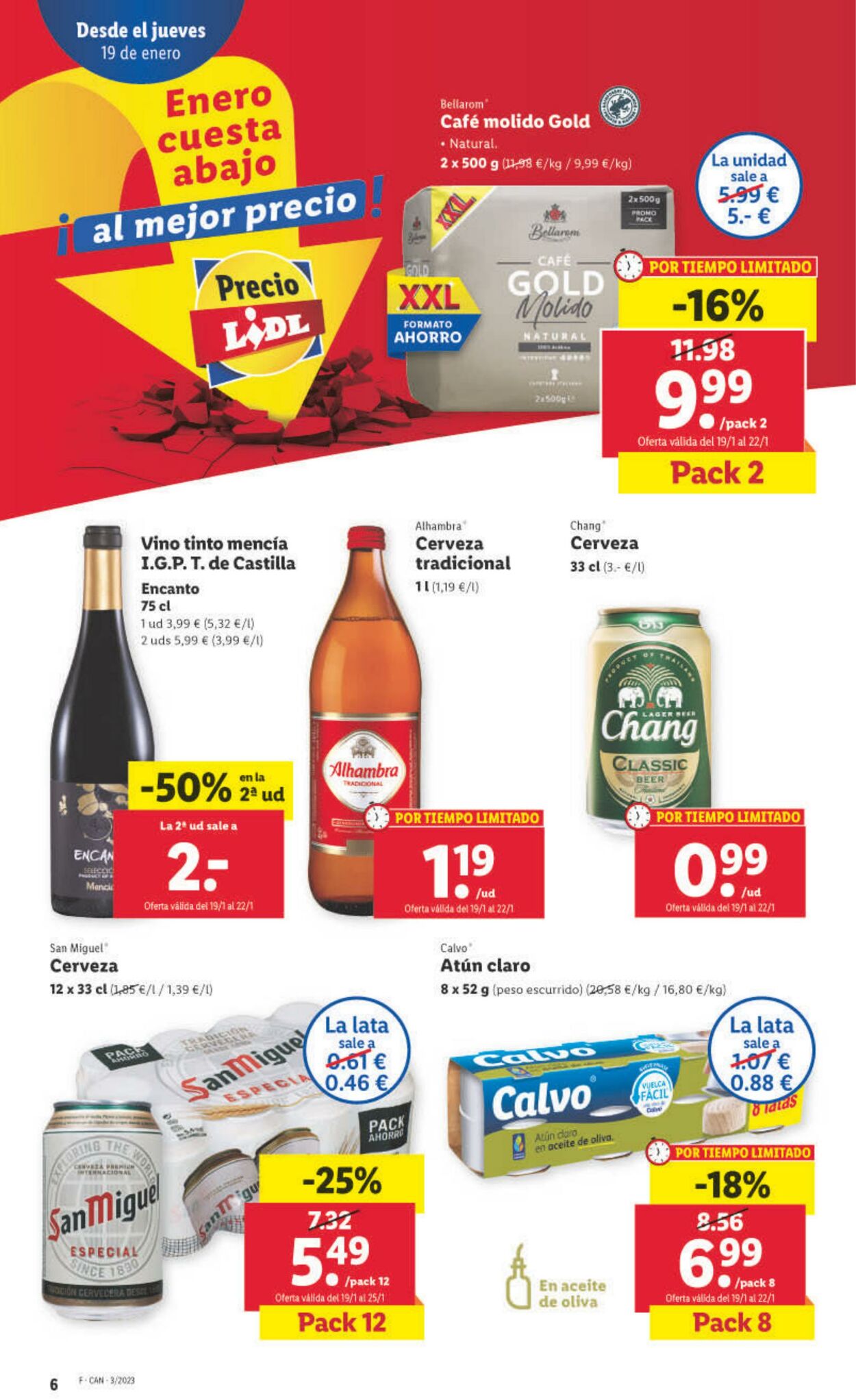 Folleto Lidl 19.01.2023 - 25.01.2023