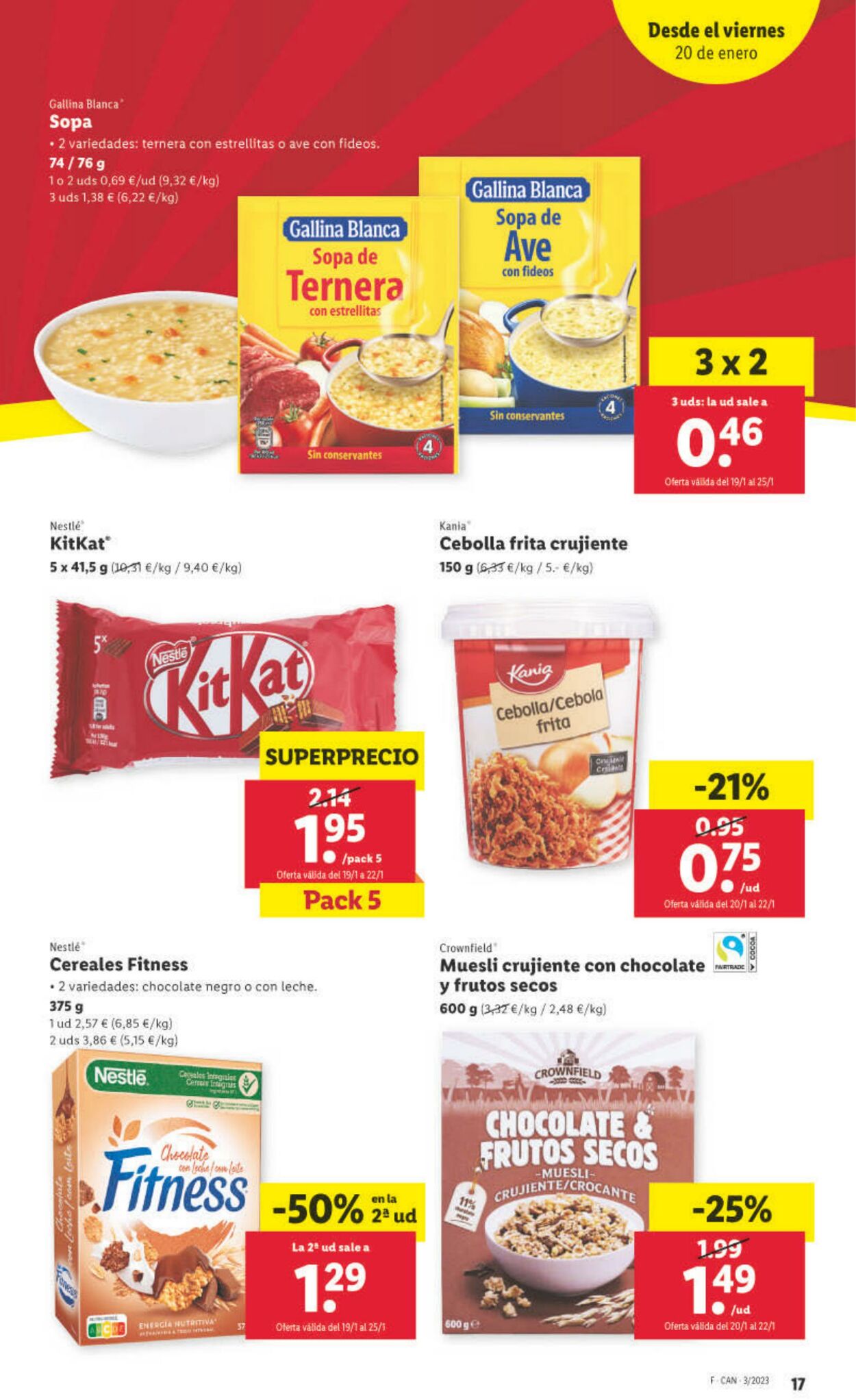 Folleto Lidl 19.01.2023 - 25.01.2023