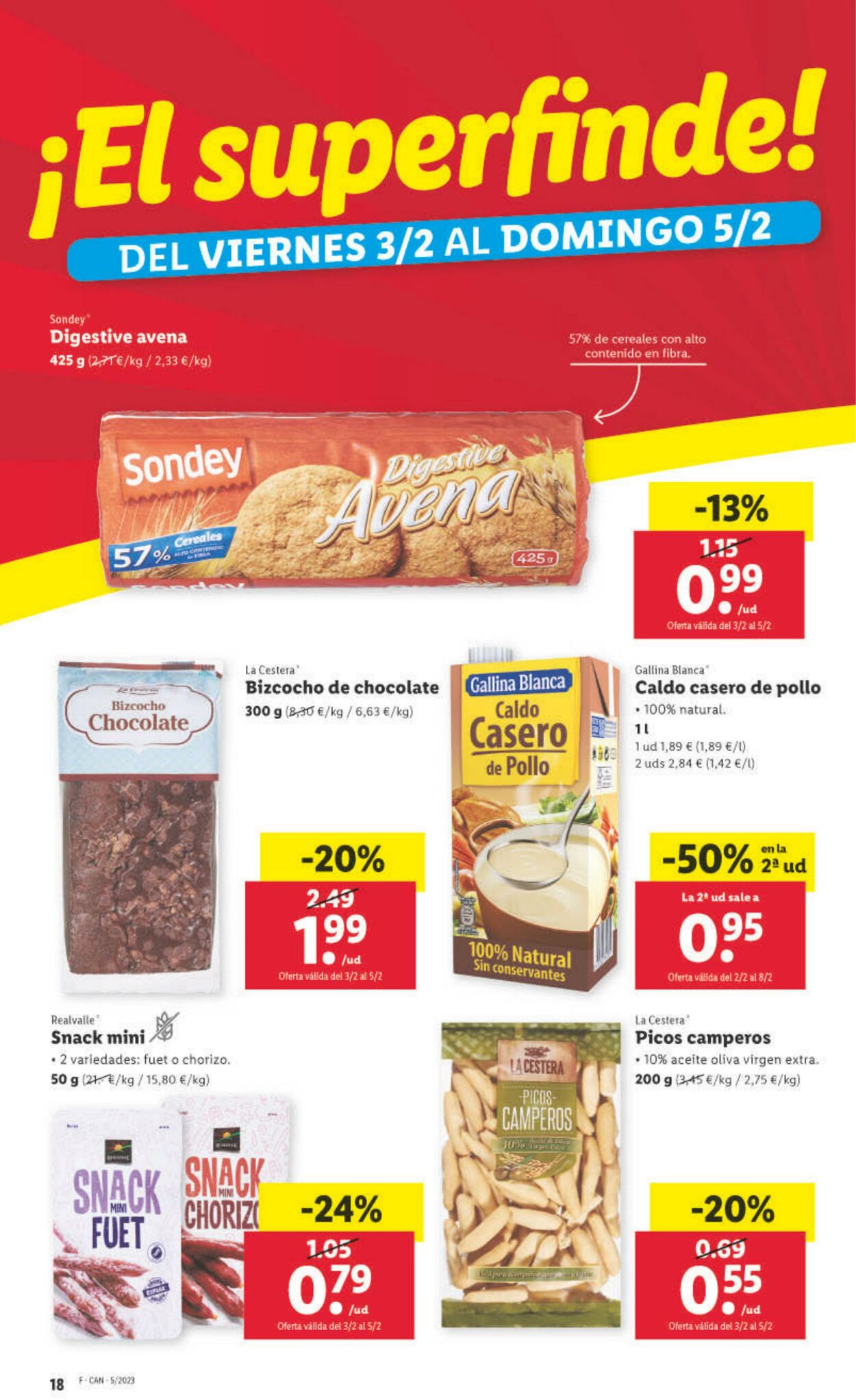 Folleto Lidl 02.02.2023 - 08.02.2023