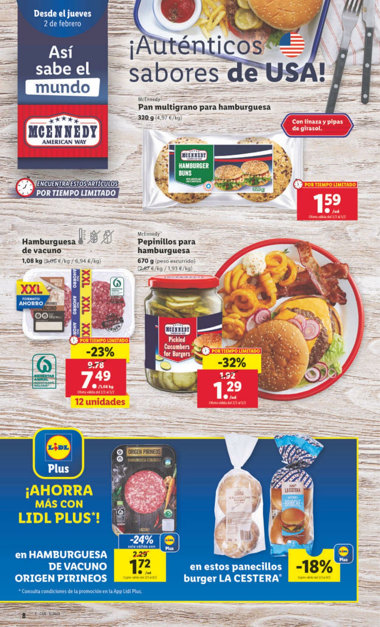 Folleto Lidl 02.02.2023 - 08.02.2023