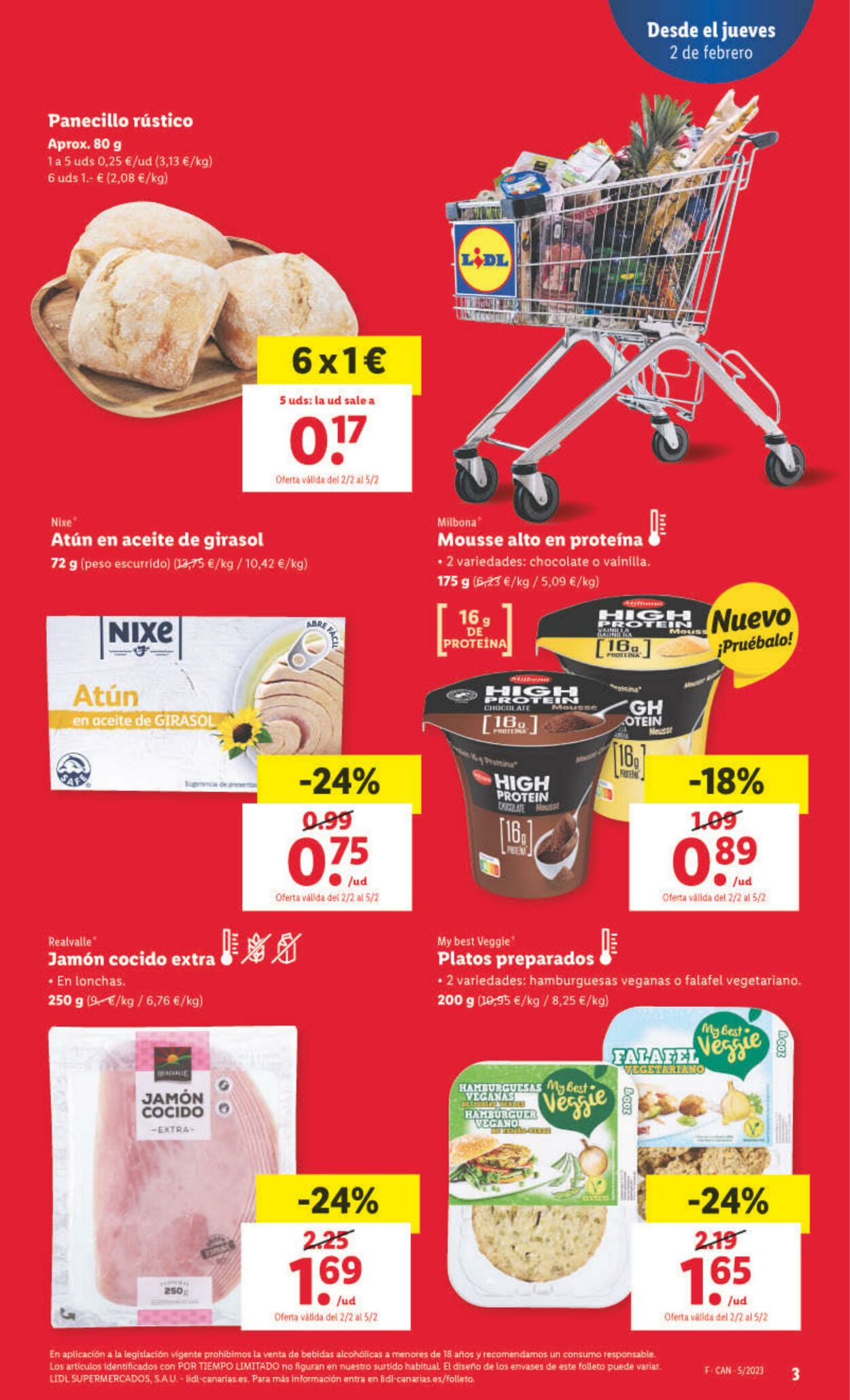 Folleto Lidl 02.02.2023 - 08.02.2023