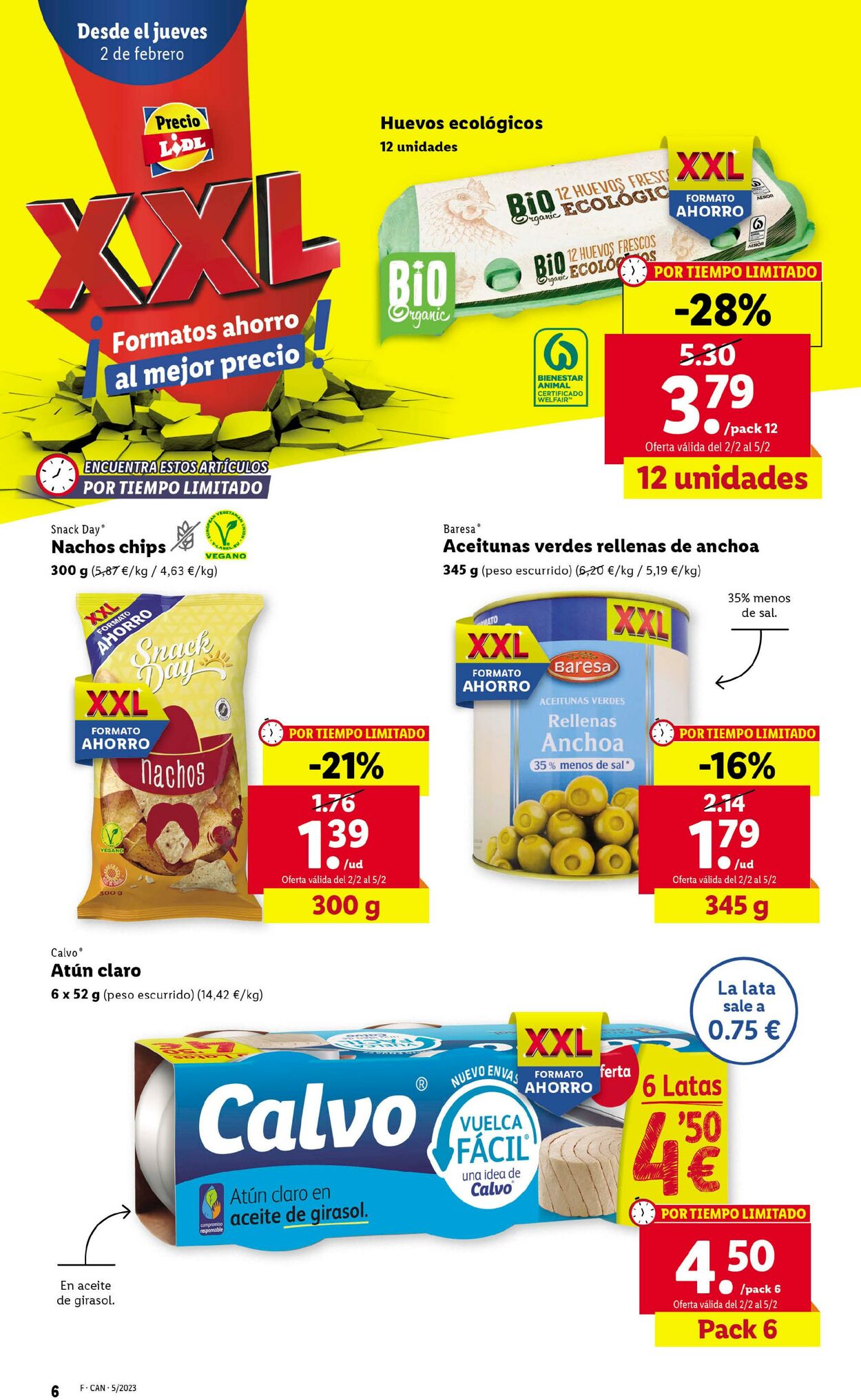 Folleto Lidl 02.02.2023 - 08.02.2023