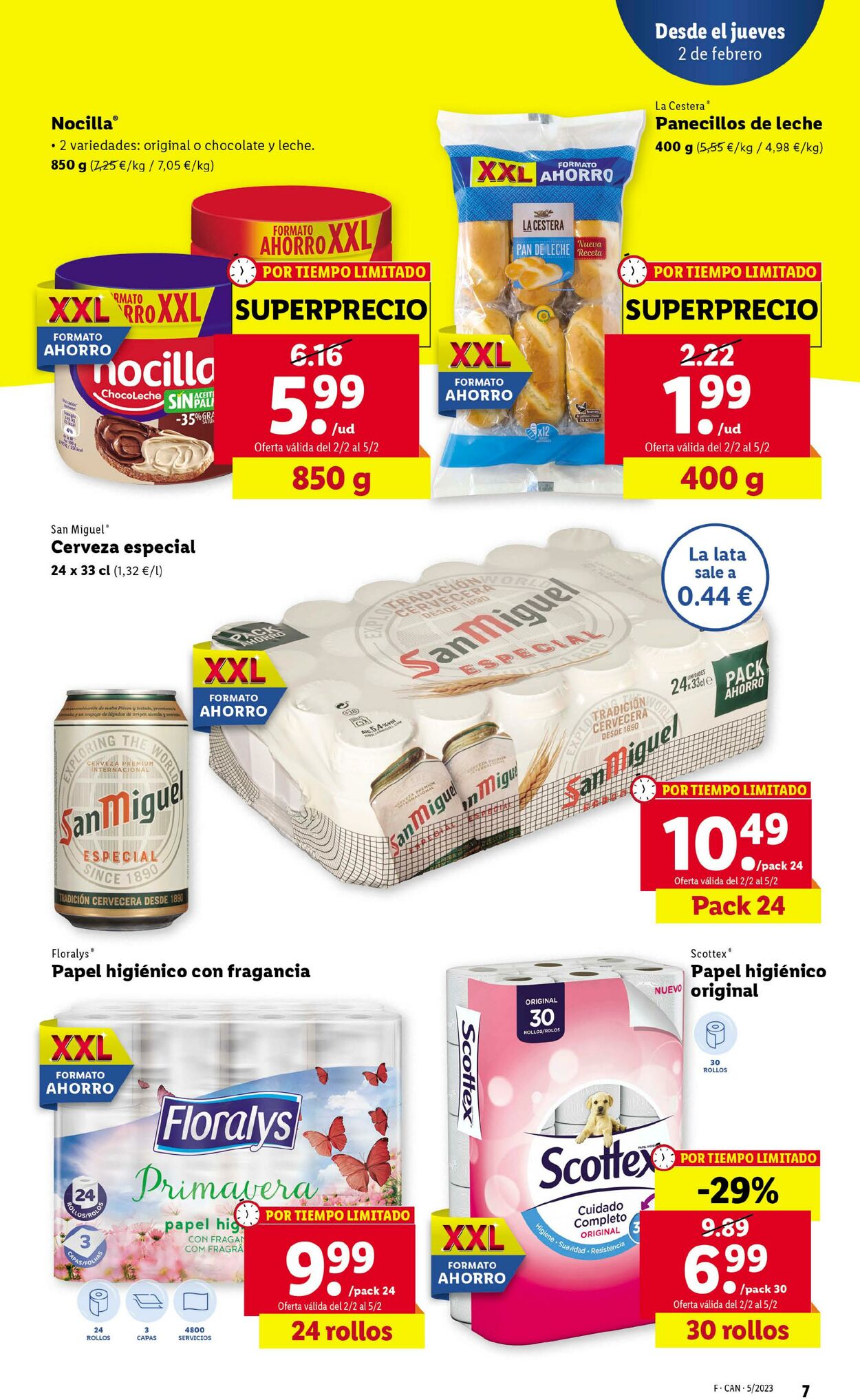 Folleto Lidl 02.02.2023 - 08.02.2023