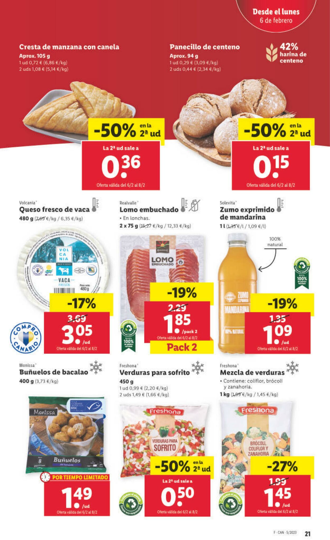 Folleto Lidl 02.02.2023 - 08.02.2023