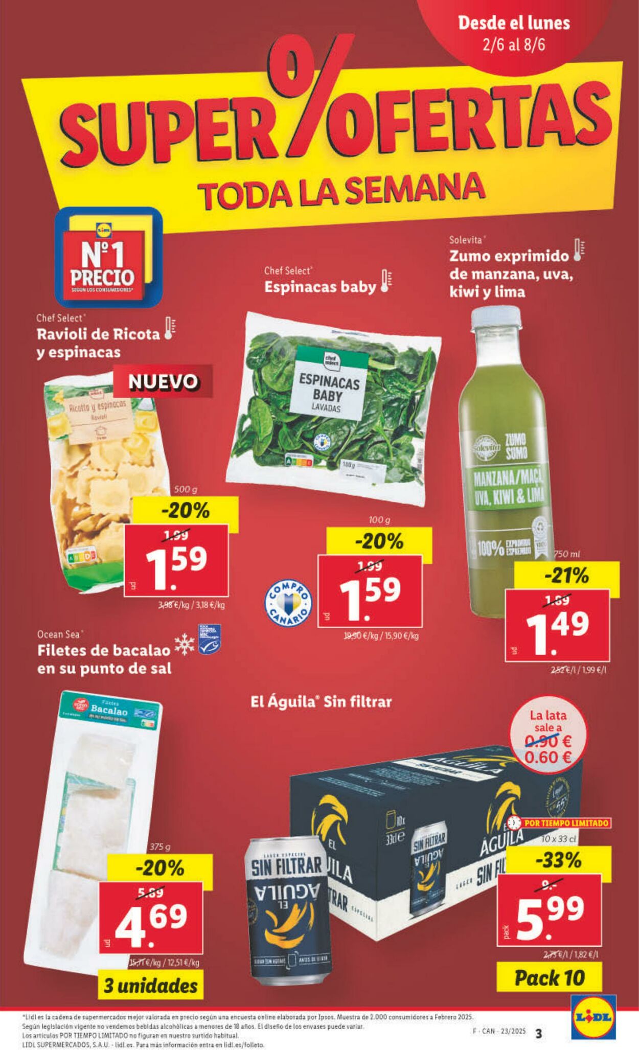 Folleto Lidl 02.06.2025 - 08.06.2025