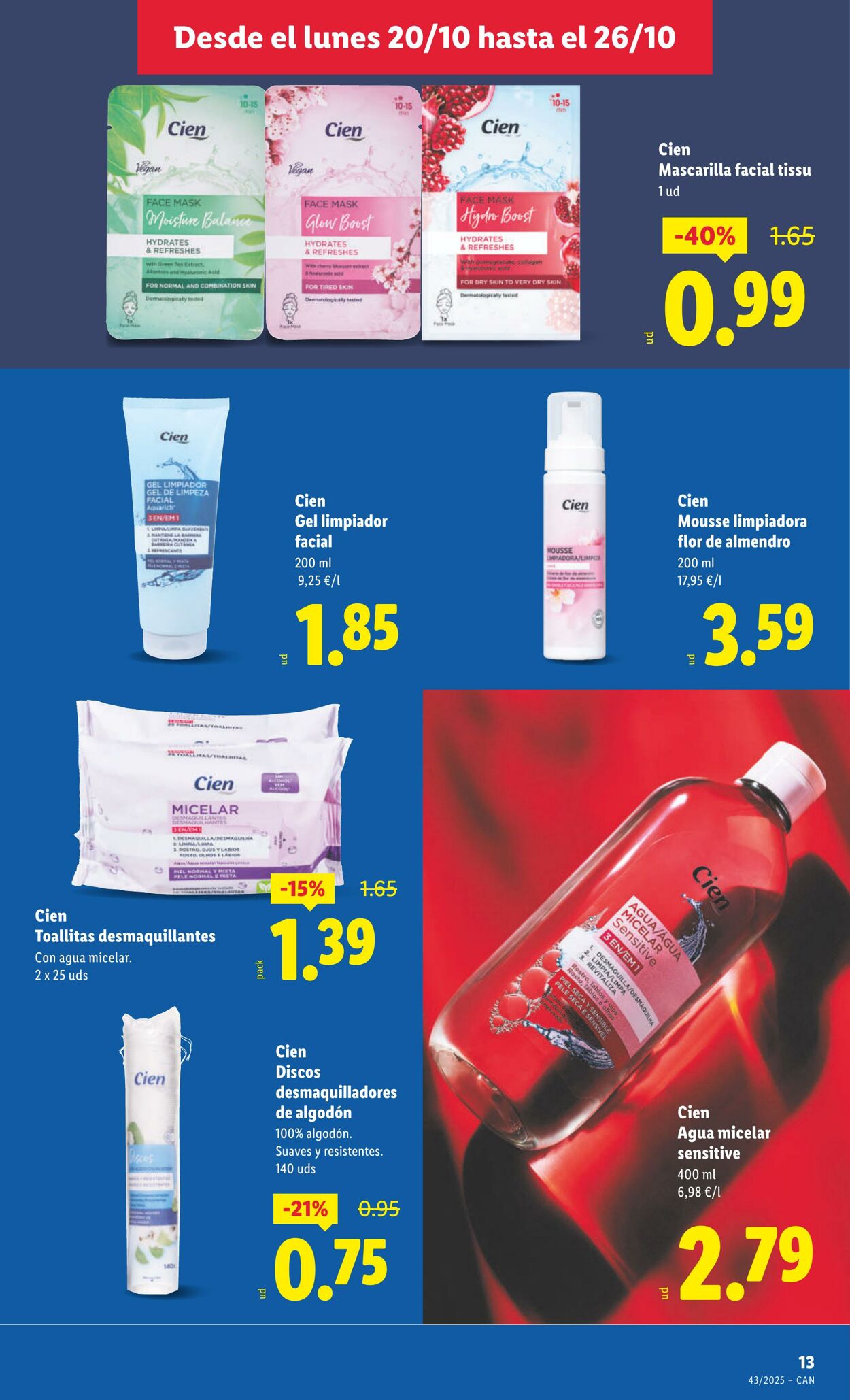 Folleto Lidl 20.10.2025 - 26.10.2025