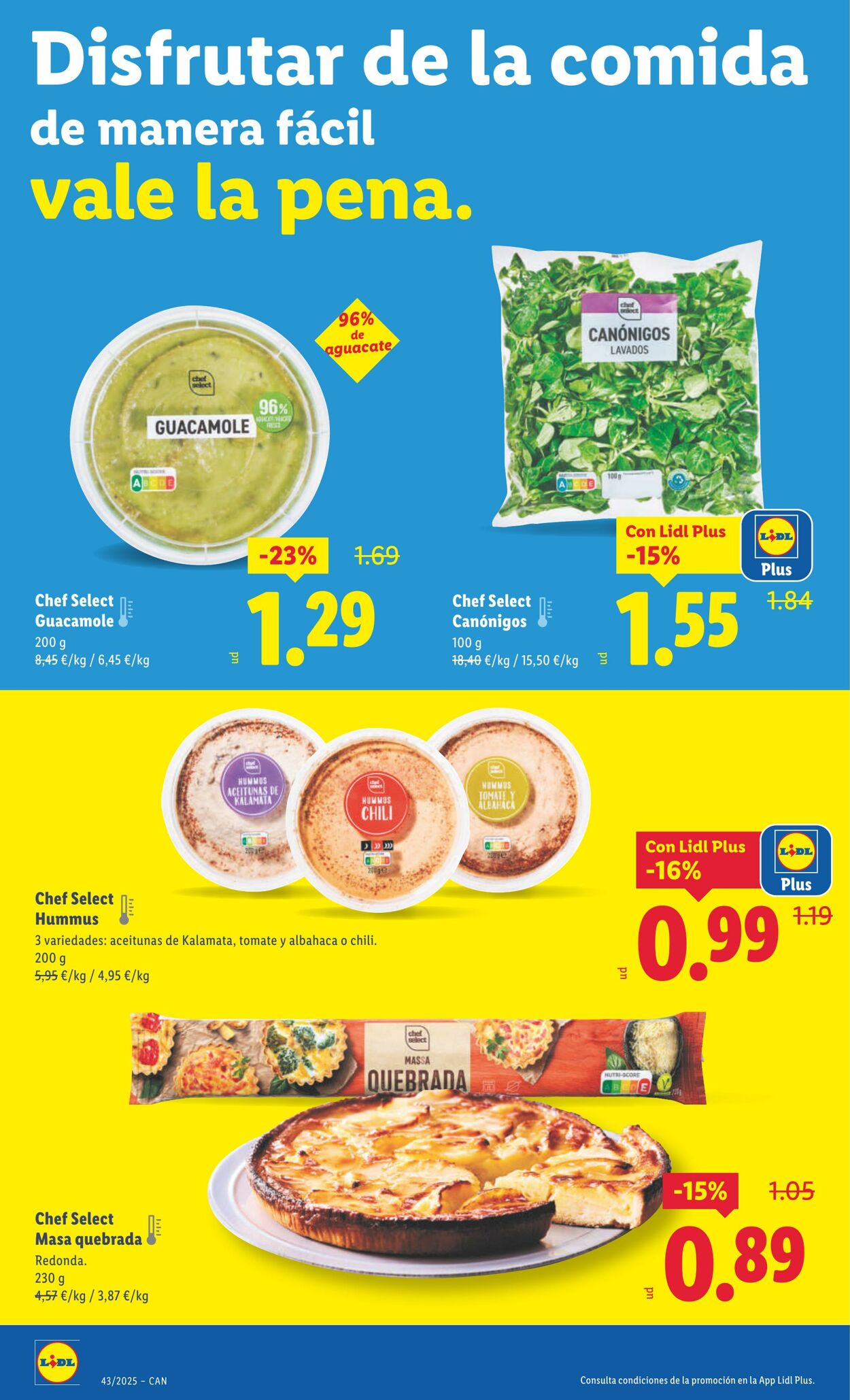 Folleto Lidl 20.10.2025 - 26.10.2025