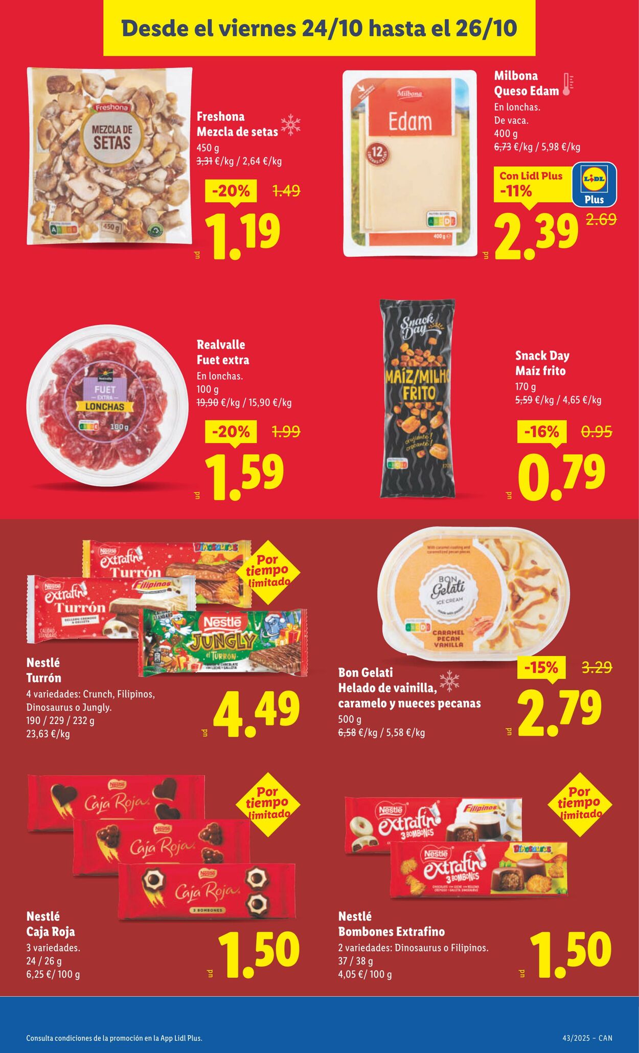 Folleto Lidl 20.10.2025 - 26.10.2025