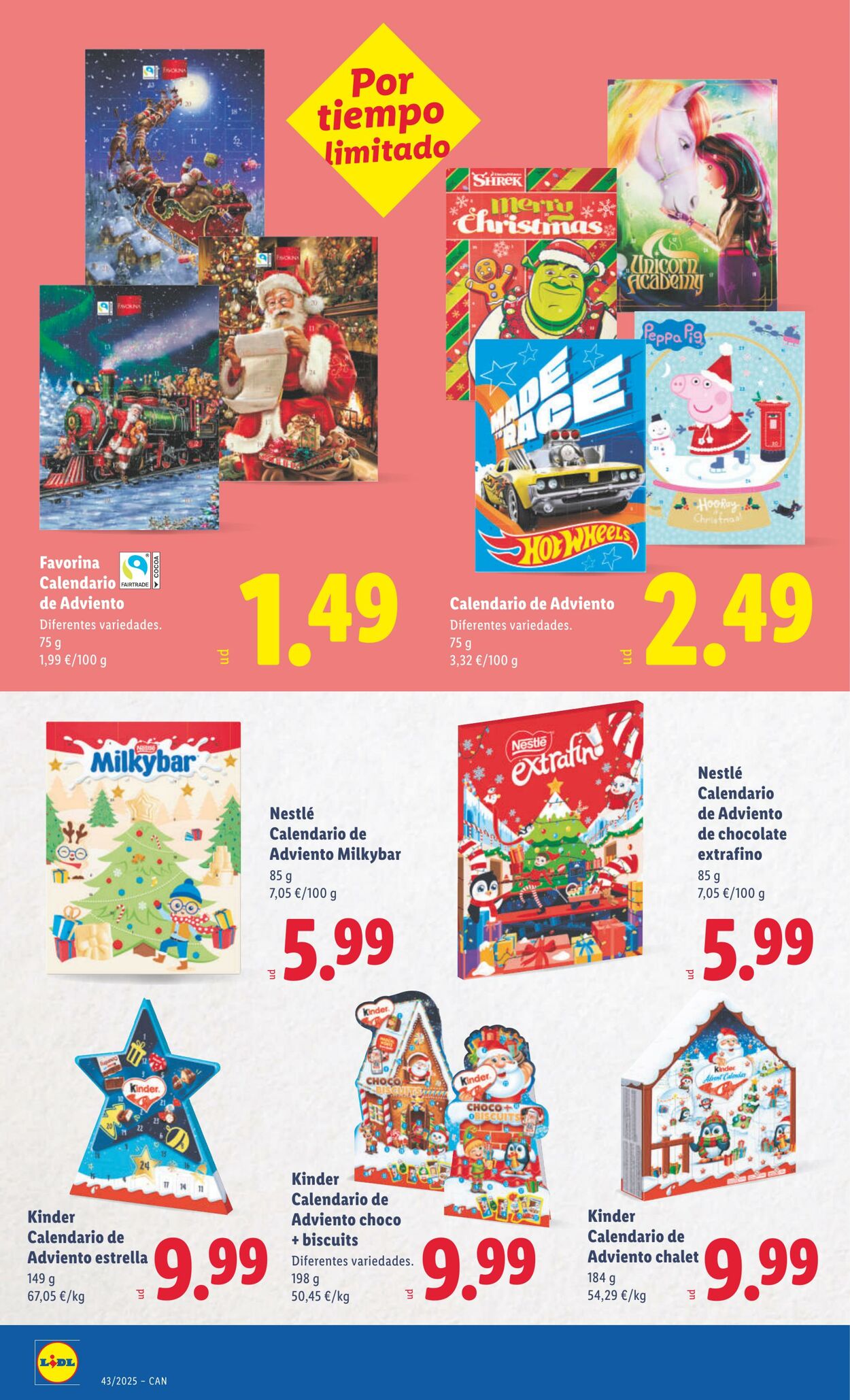 Folleto Lidl 20.10.2025 - 26.10.2025
