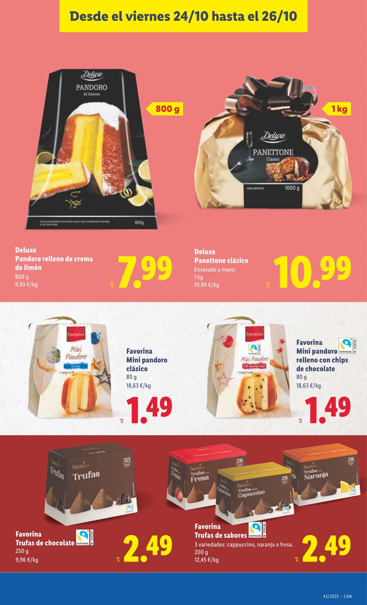 Folleto Lidl 20.10.2025 - 26.10.2025