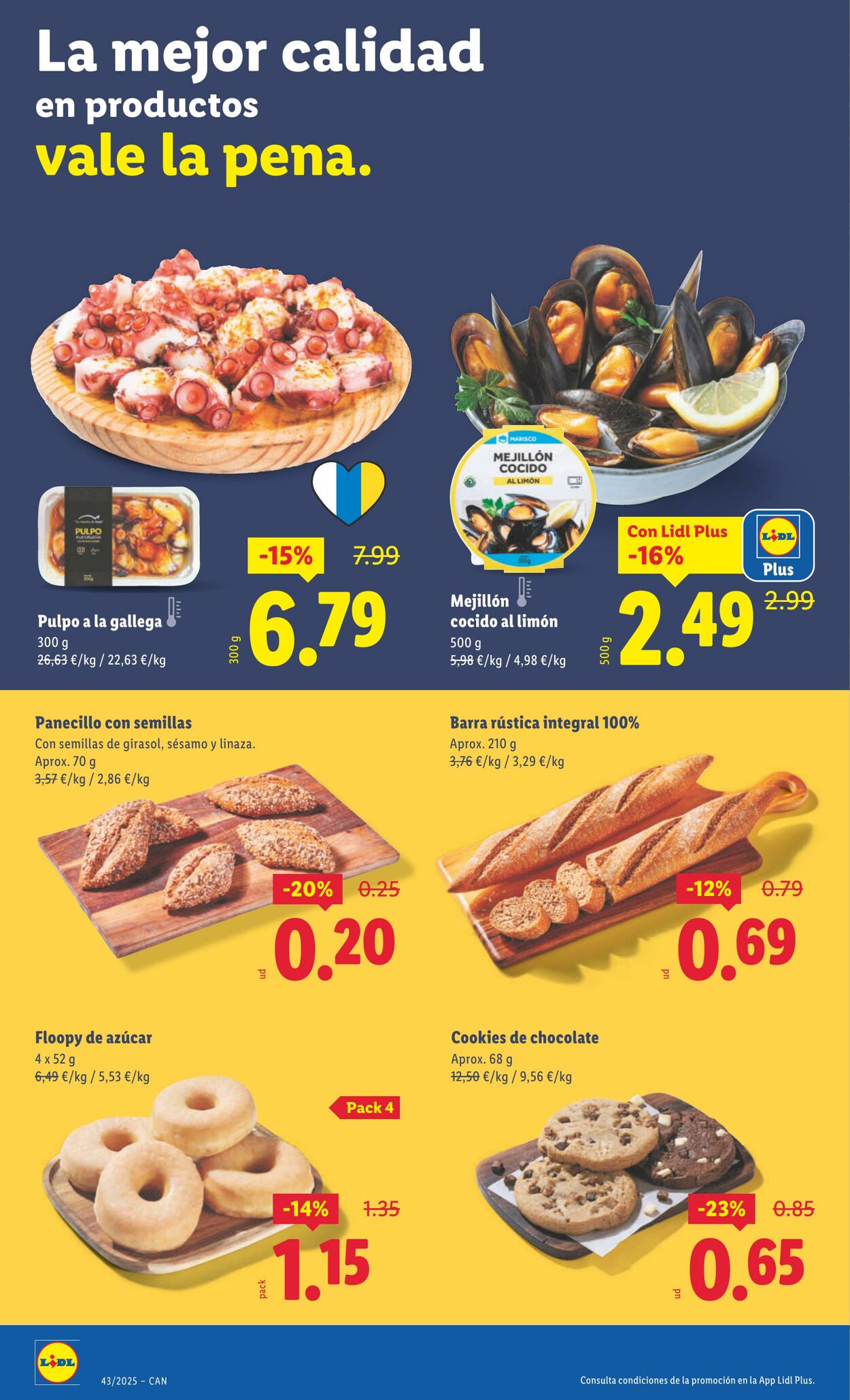 Folleto Lidl 20.10.2025 - 26.10.2025