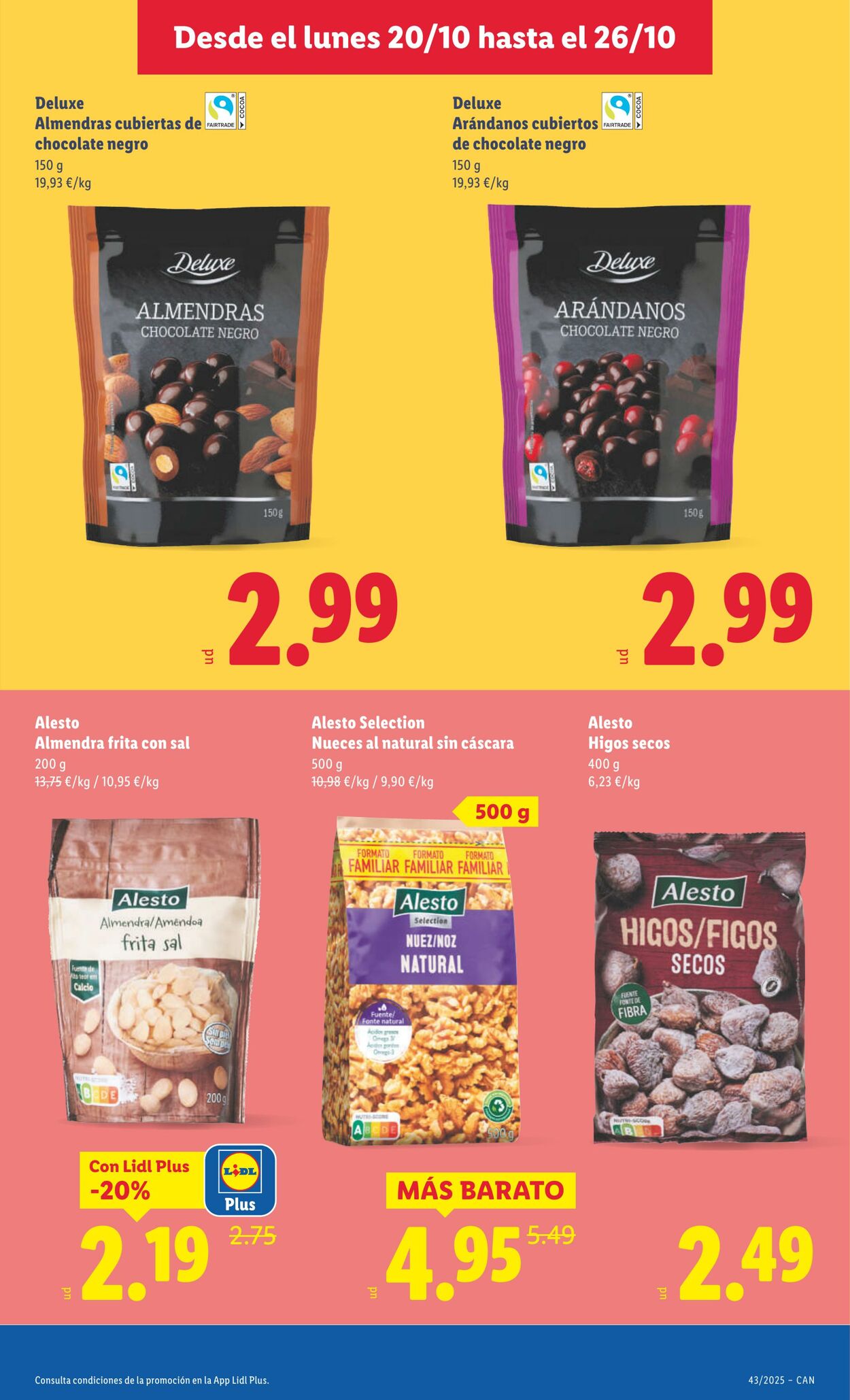 Folleto Lidl 20.10.2025 - 26.10.2025