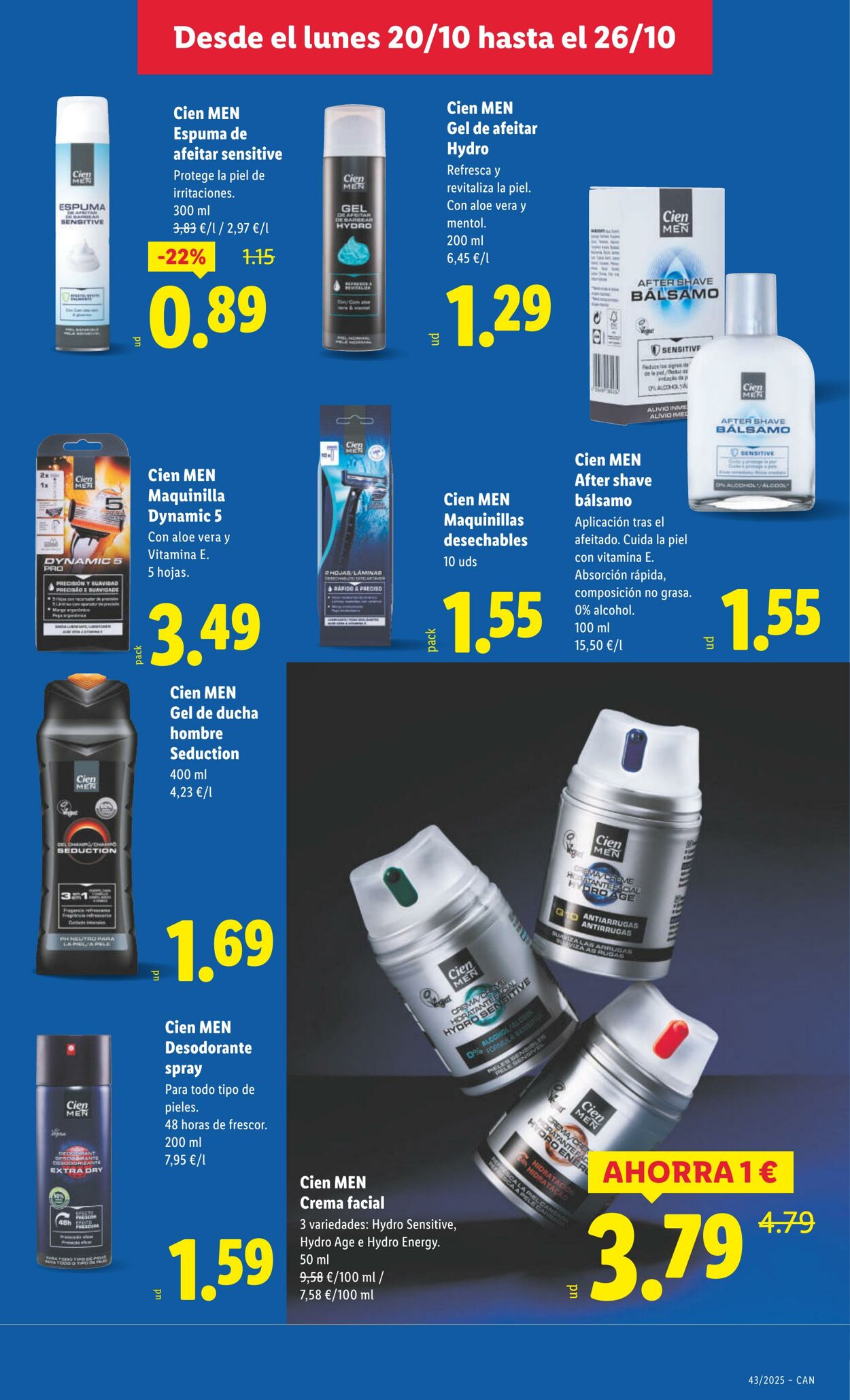 Folleto Lidl 20.10.2025 - 26.10.2025