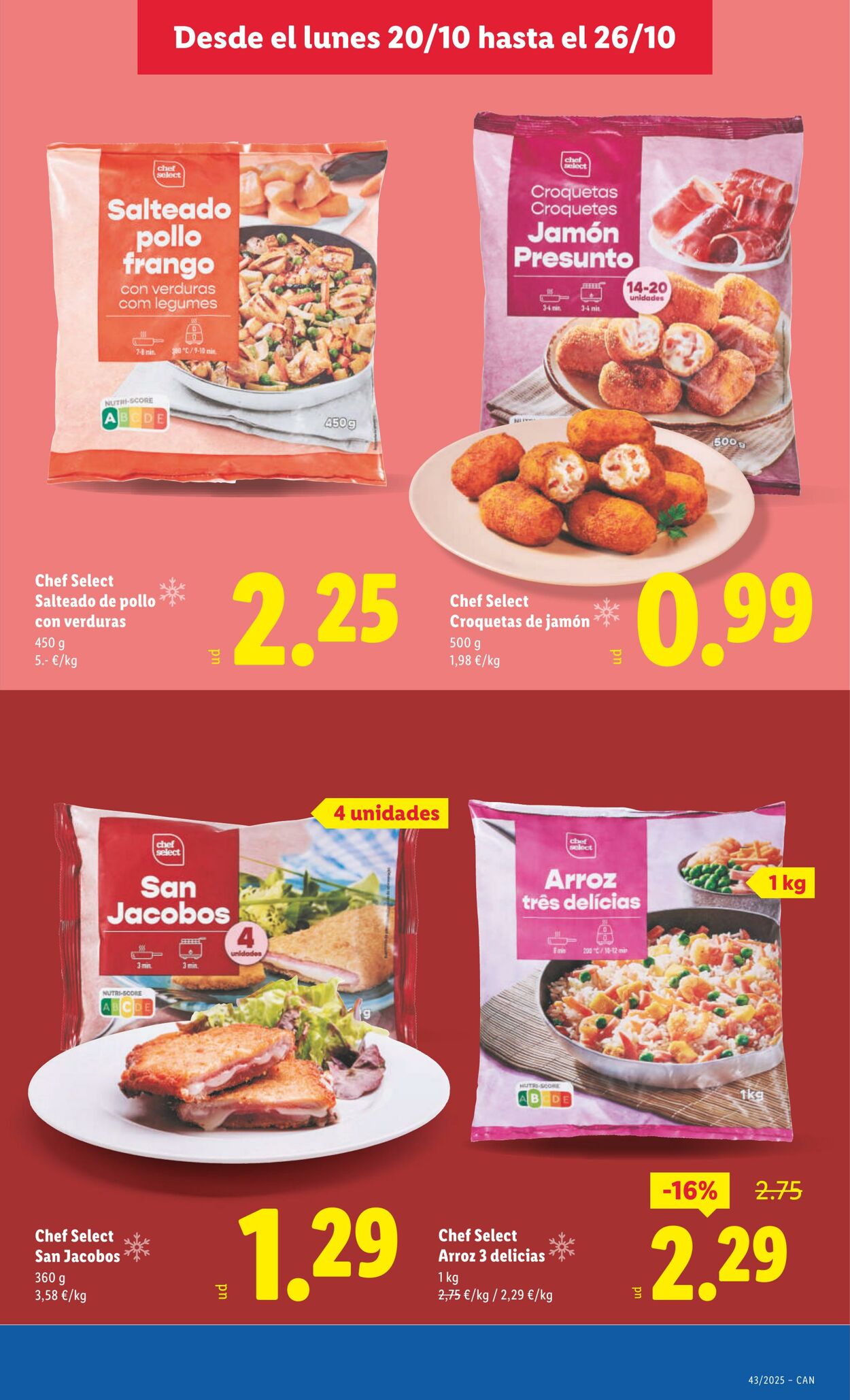 Folleto Lidl 20.10.2025 - 26.10.2025