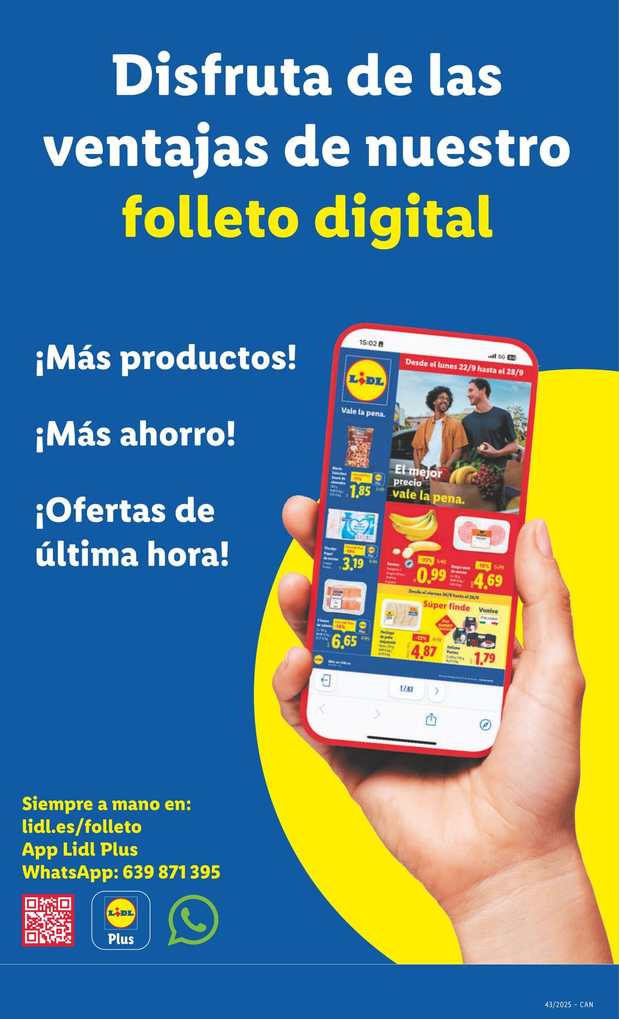 Folleto Lidl 20.10.2025 - 26.10.2025