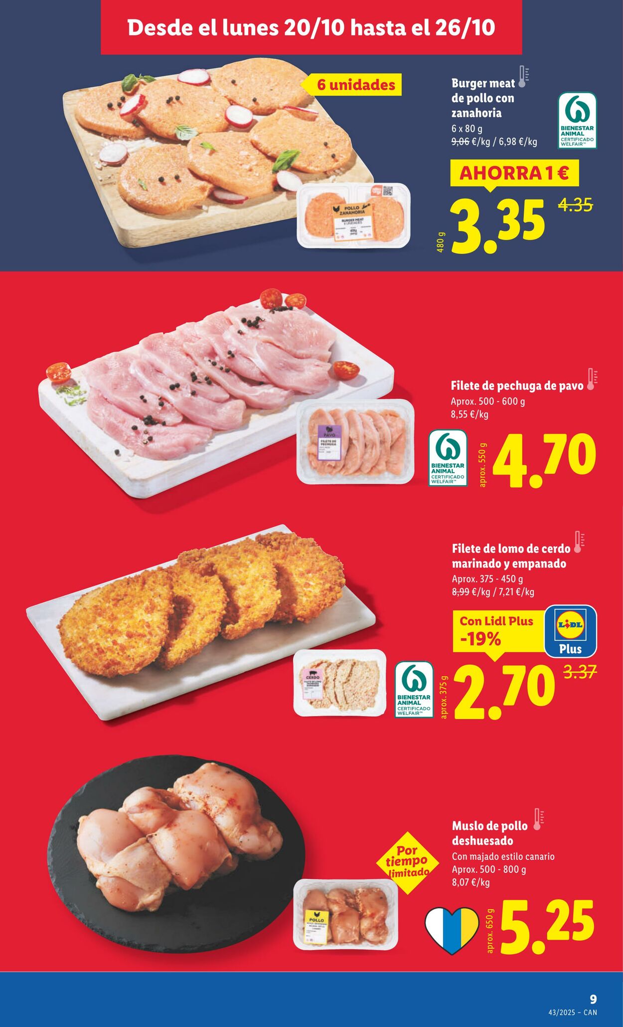 Folleto Lidl 20.10.2025 - 26.10.2025