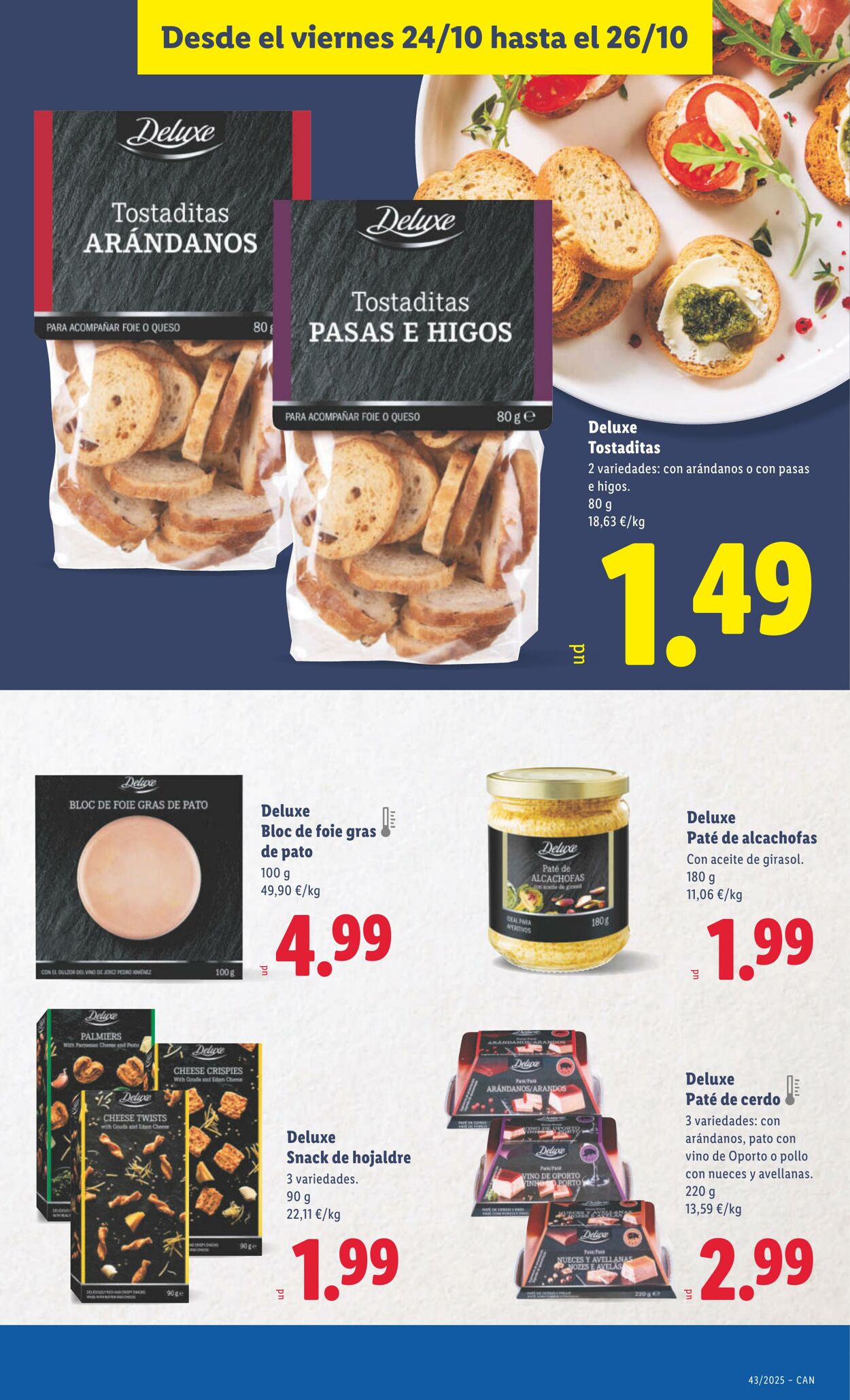 Folleto Lidl 20.10.2025 - 26.10.2025