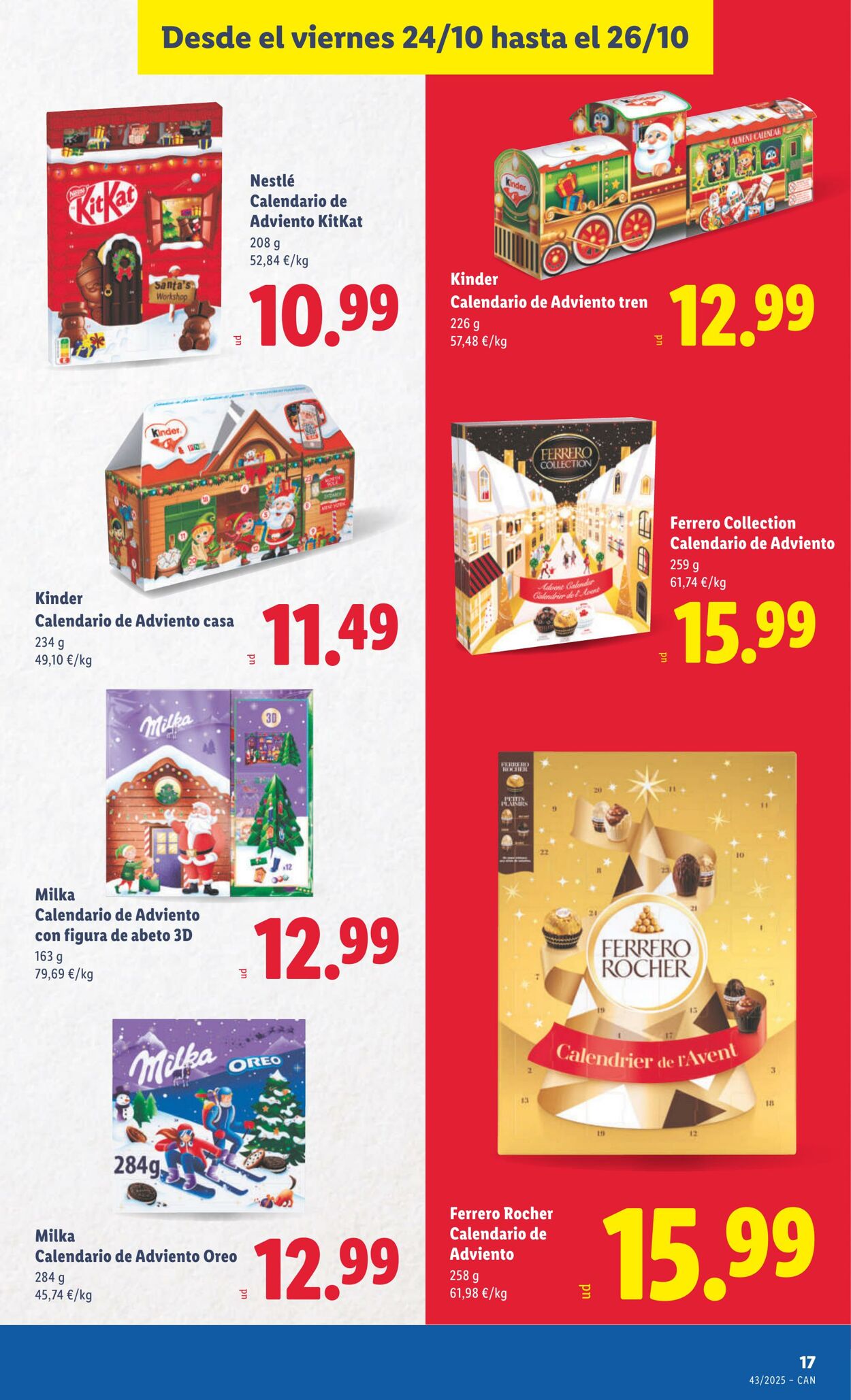 Folleto Lidl 20.10.2025 - 26.10.2025