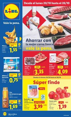 Folleto Lidl 20.10.2025 - 26.10.2025