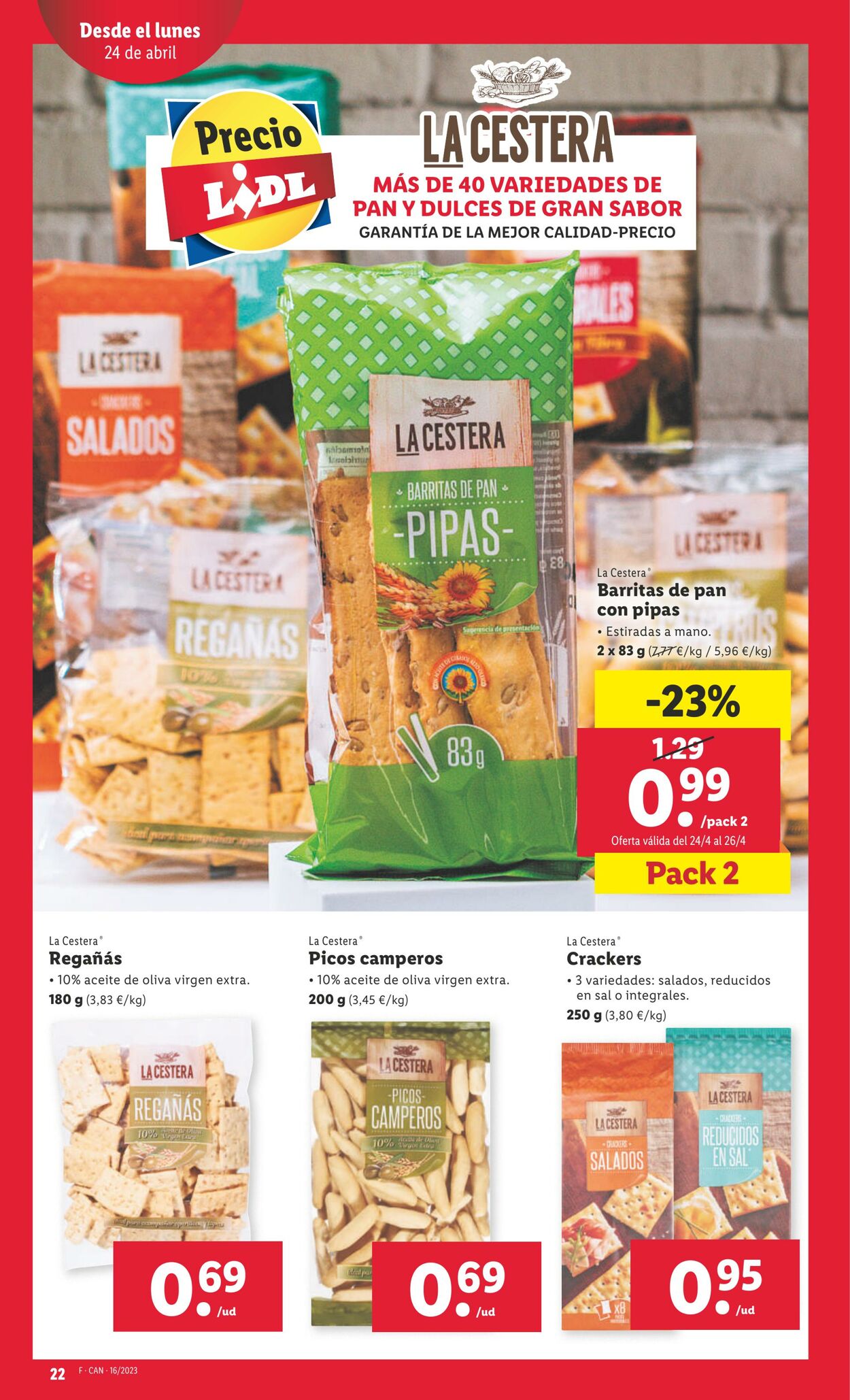 Folleto Lidl 20.04.2023 - 26.04.2023