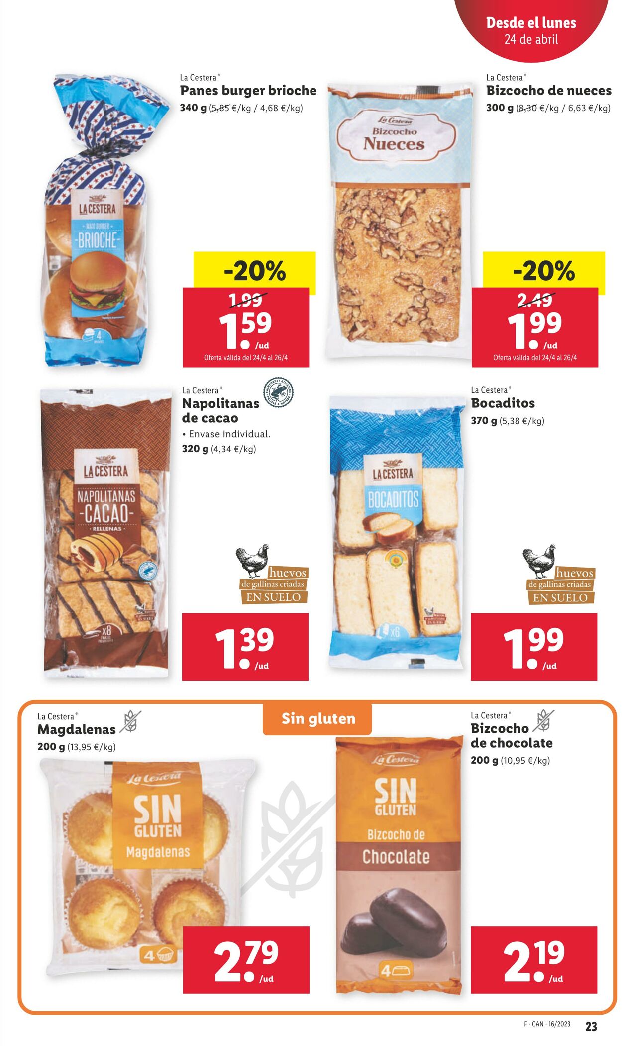 Folleto Lidl 20.04.2023 - 26.04.2023