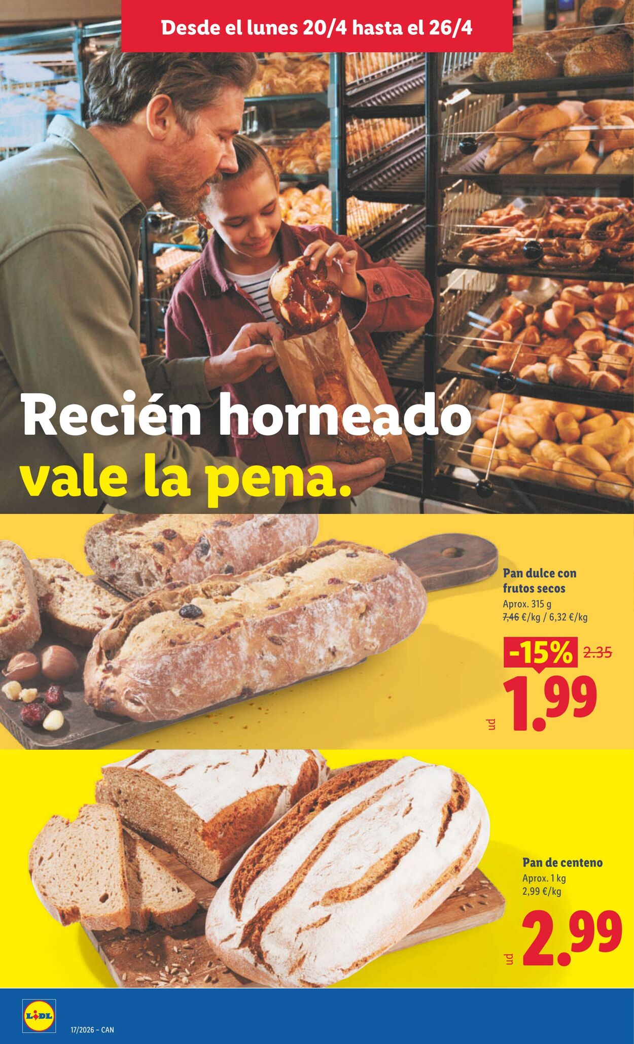 Folleto Lidl 20.04.2026 - 26.04.2026