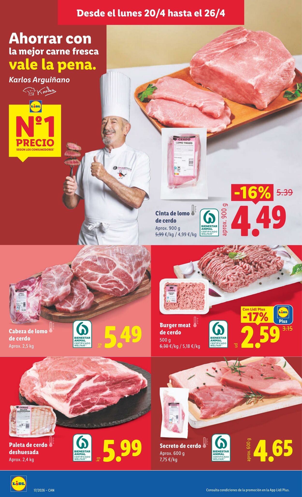 Folleto Lidl 20.04.2026 - 26.04.2026