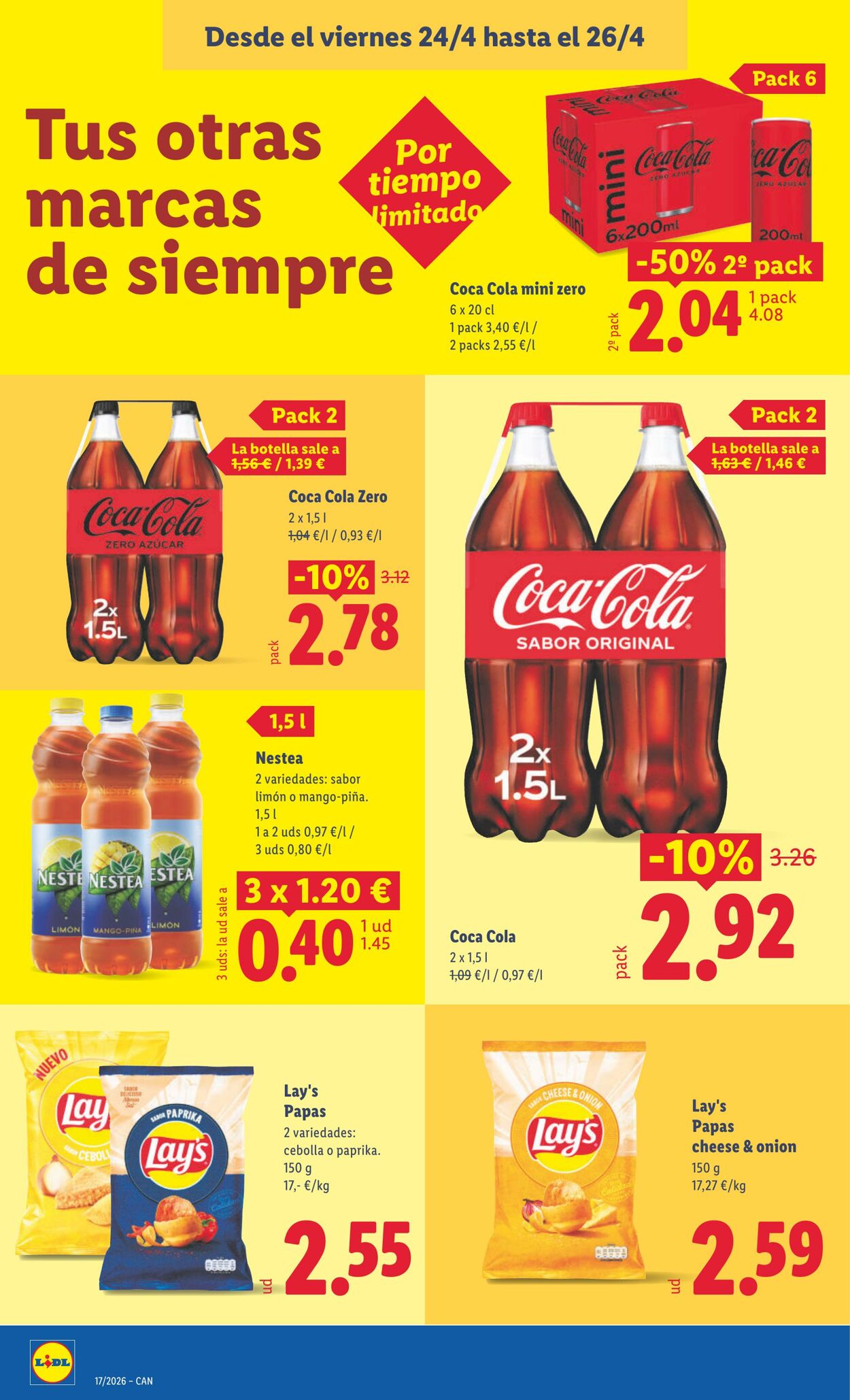 Folleto Lidl 20.04.2026 - 26.04.2026