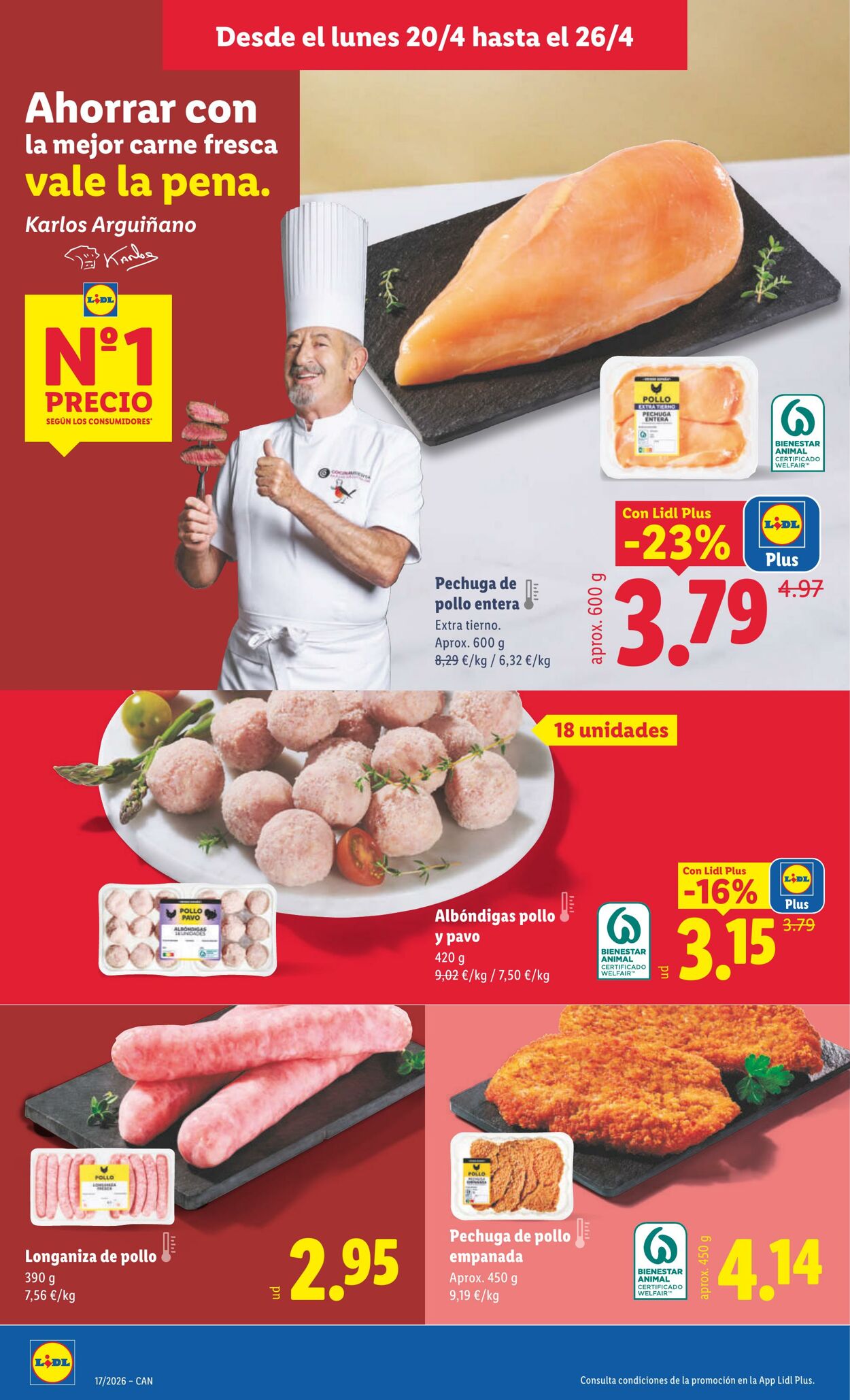 Folleto Lidl 20.04.2026 - 26.04.2026