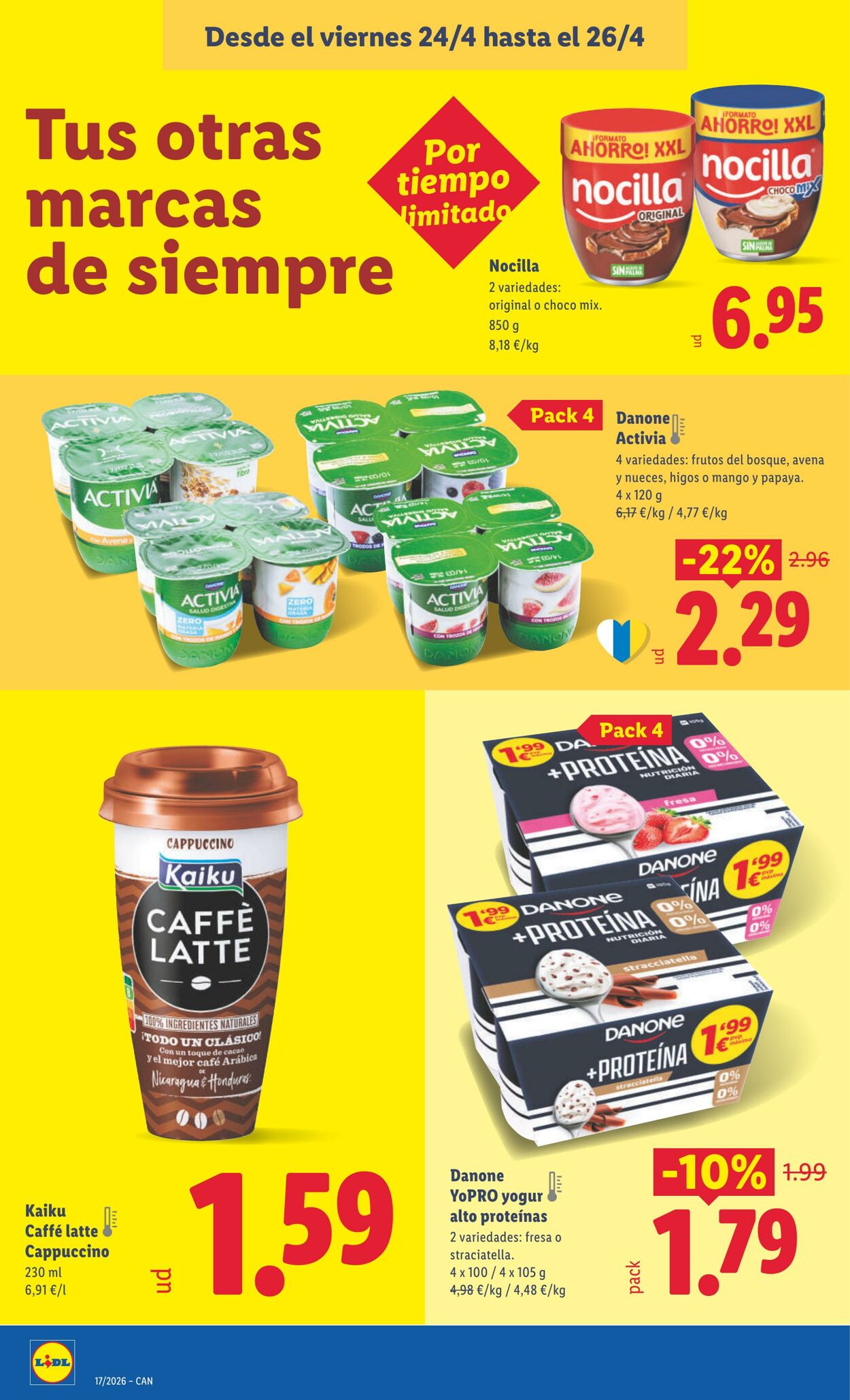 Folleto Lidl 20.04.2026 - 26.04.2026