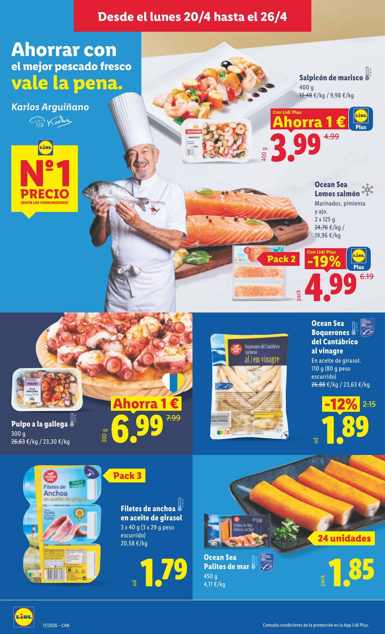 Folleto Lidl 20.04.2026 - 26.04.2026