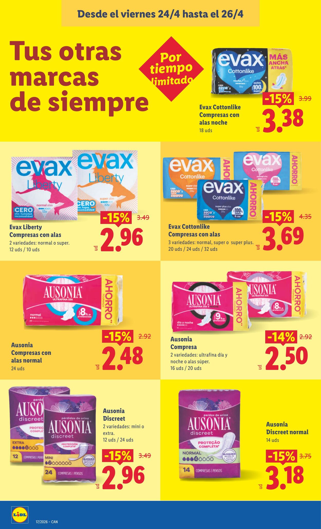 Folleto Lidl 20.04.2026 - 26.04.2026