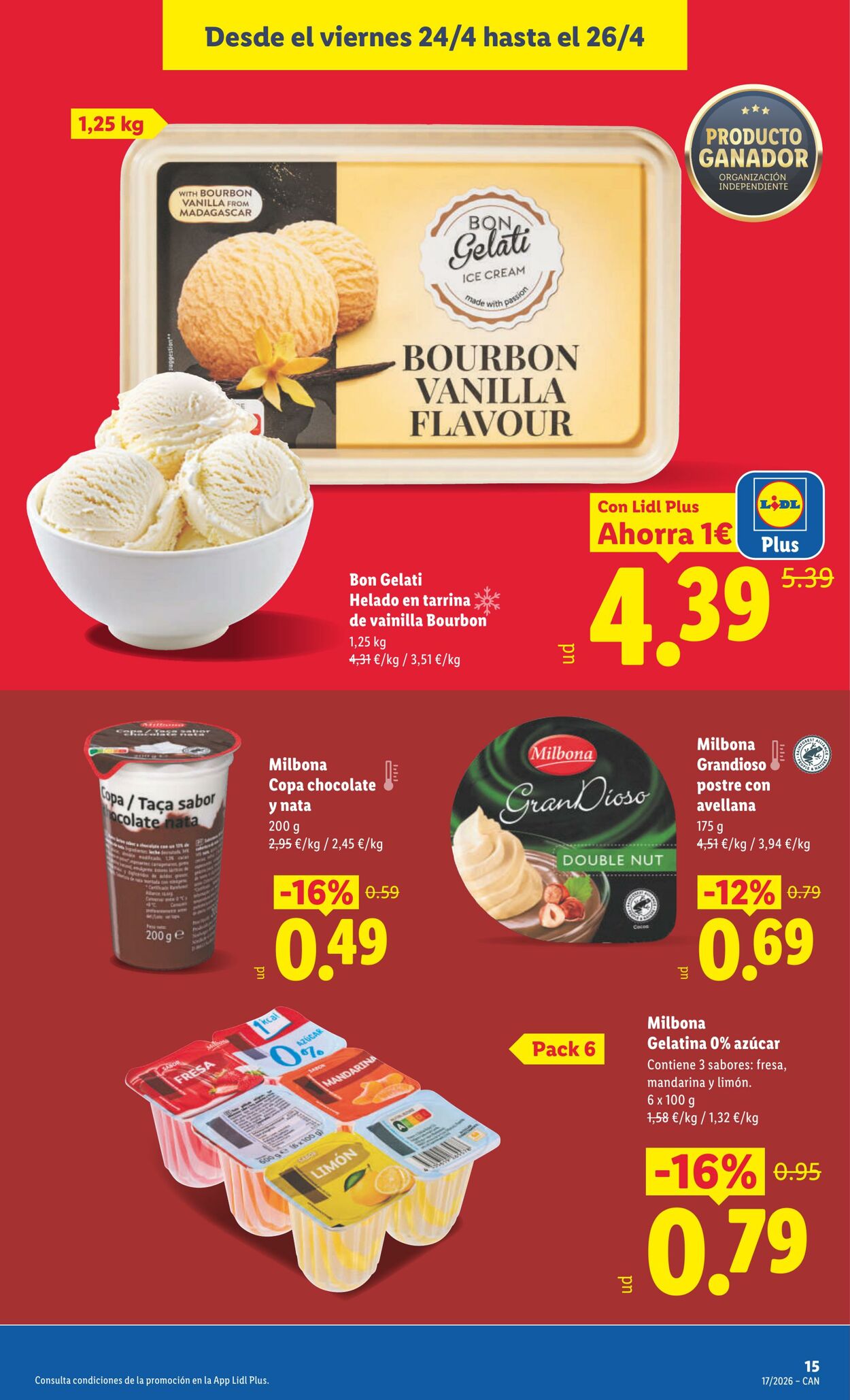 Folleto Lidl 20.04.2026 - 26.04.2026