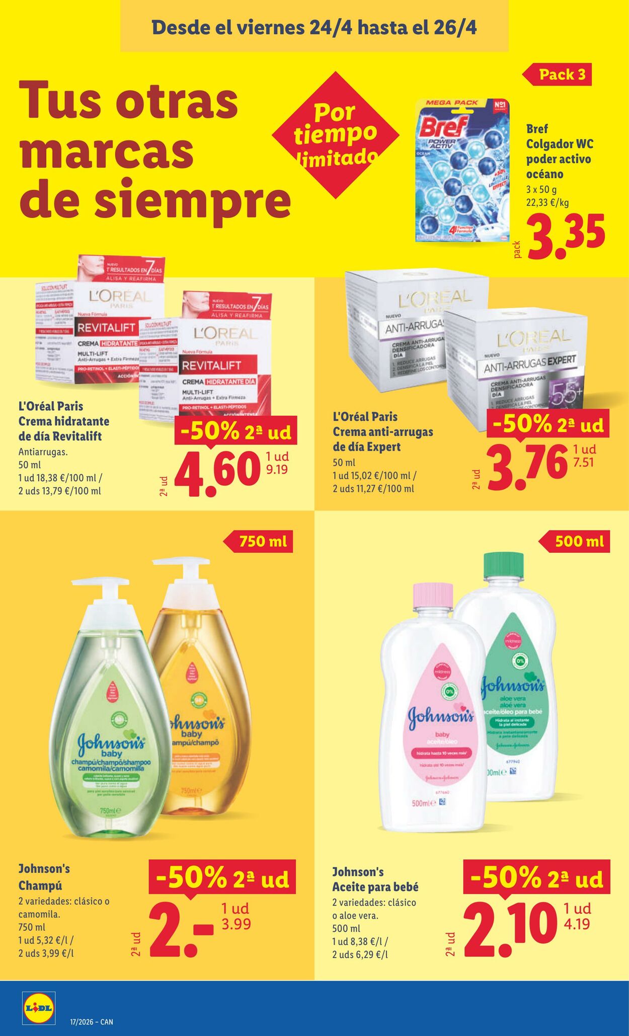 Folleto Lidl 20.04.2026 - 26.04.2026