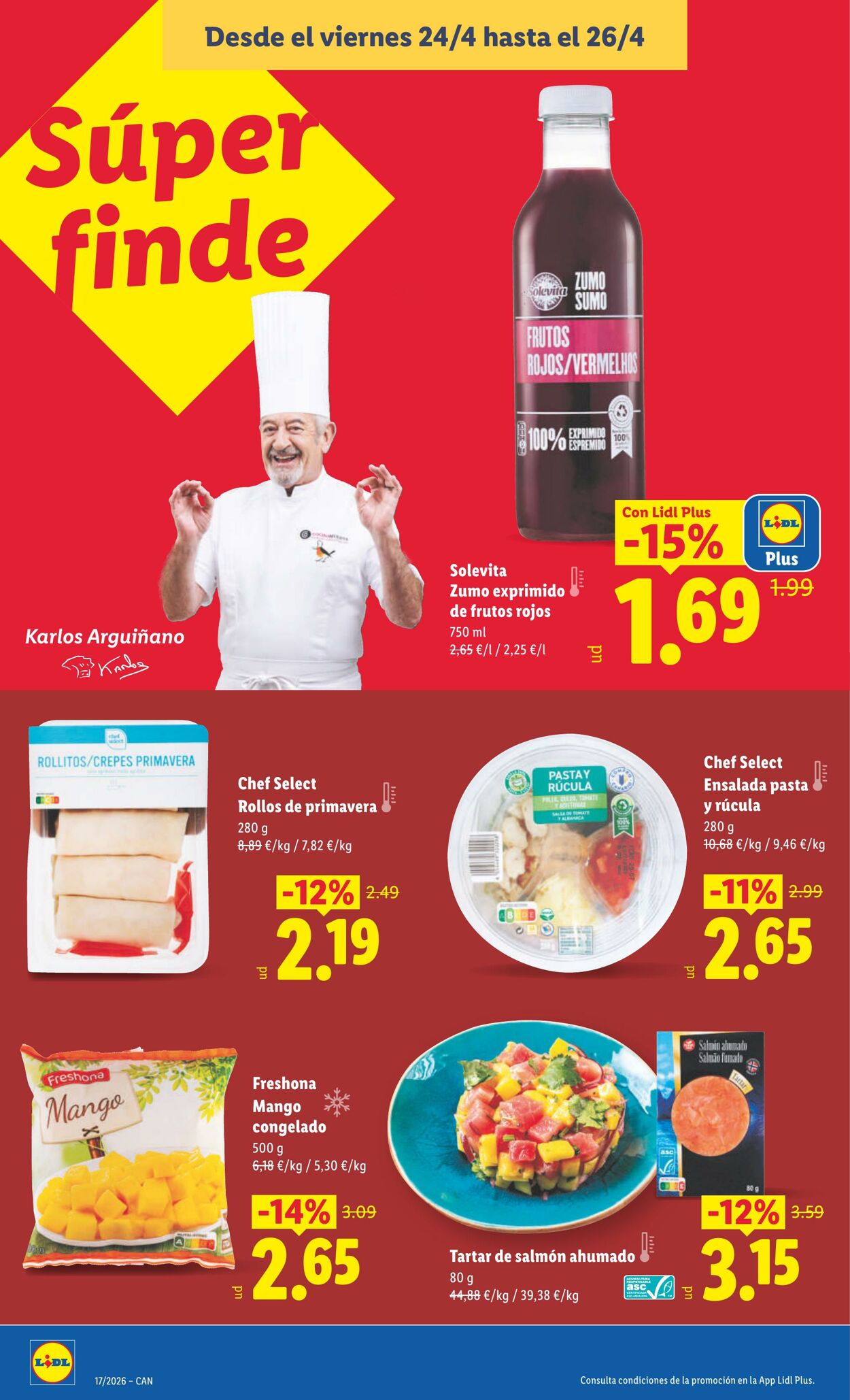 Folleto Lidl 20.04.2026 - 26.04.2026