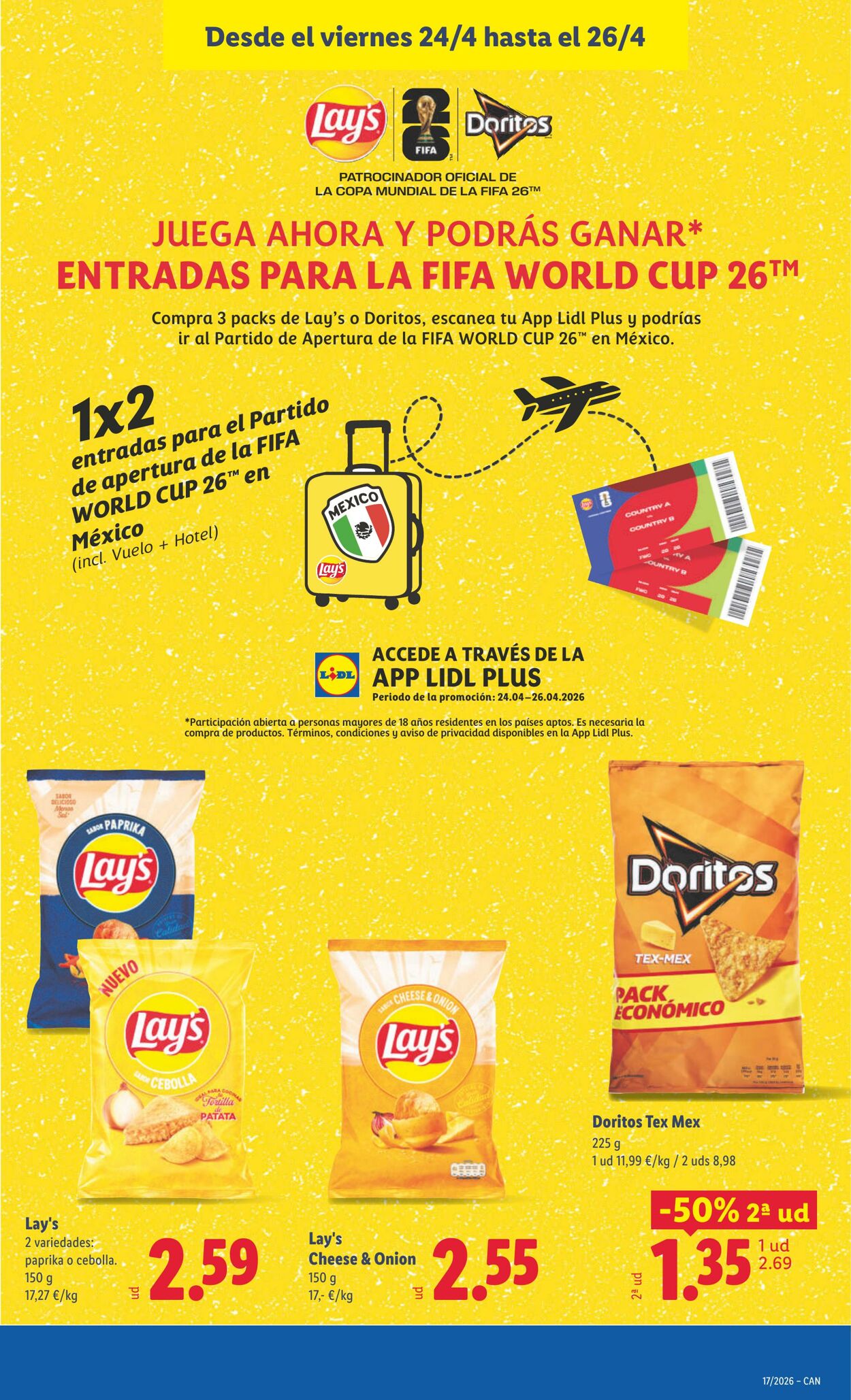 Folleto Lidl 20.04.2026 - 26.04.2026