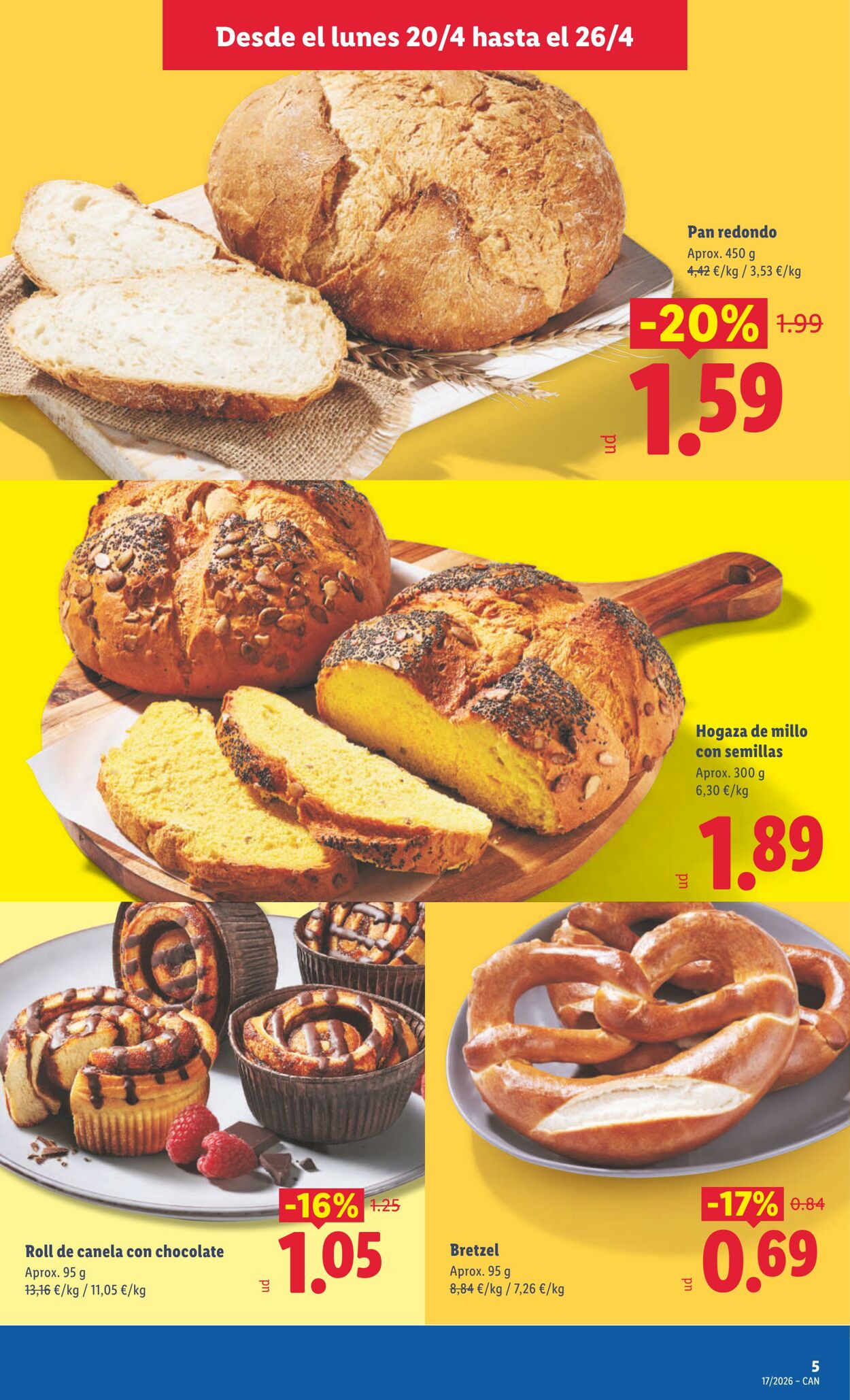 Folleto Lidl 20.04.2026 - 26.04.2026