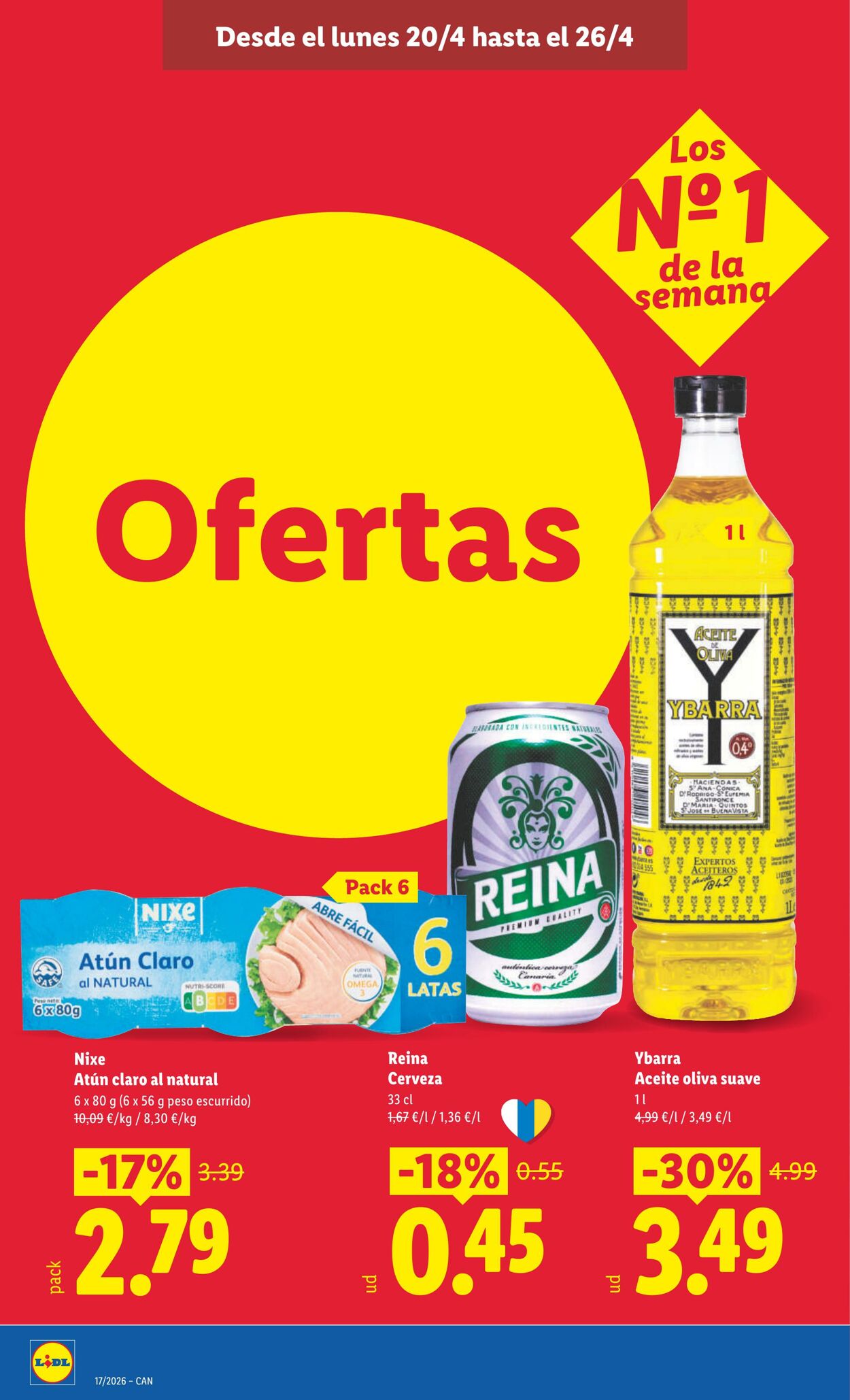 Folleto Lidl 20.04.2026 - 26.04.2026