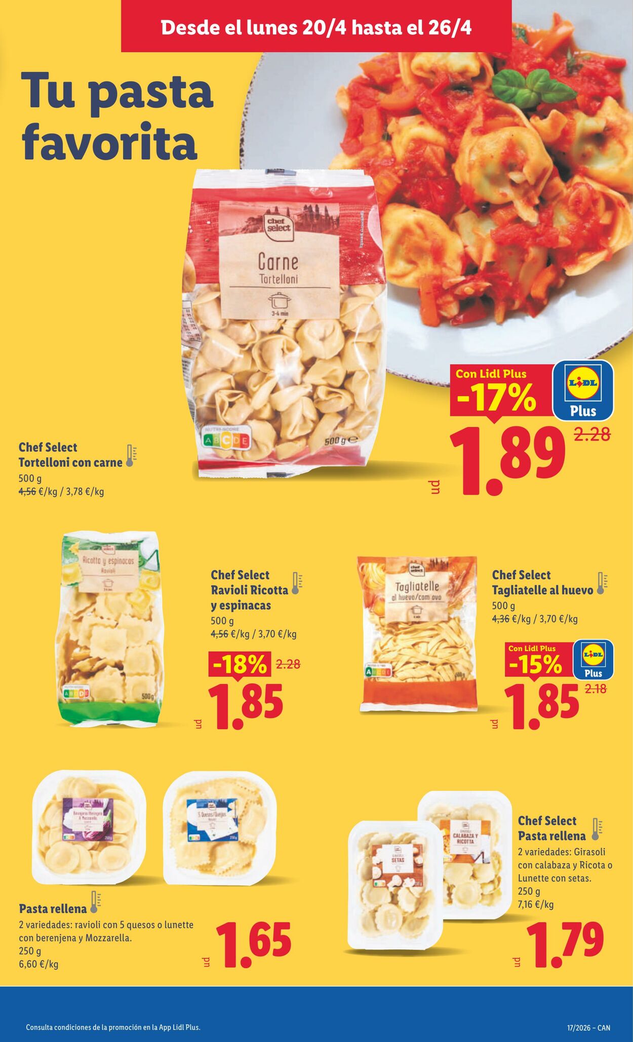 Folleto Lidl 20.04.2026 - 26.04.2026