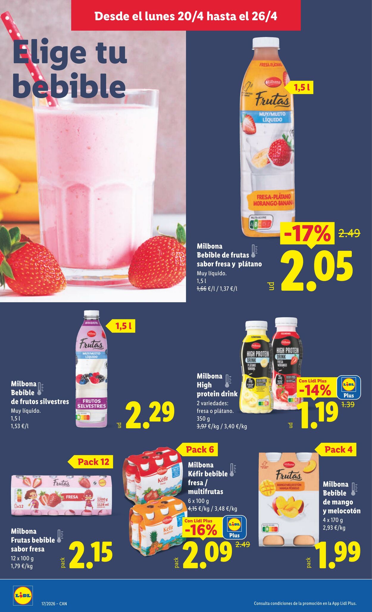 Folleto Lidl 20.04.2026 - 26.04.2026