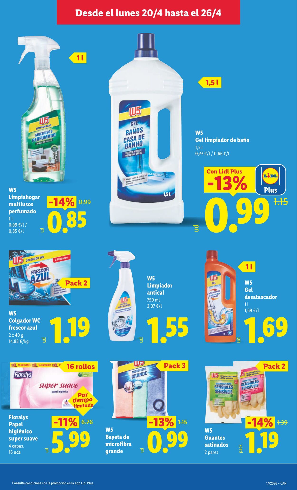 Folleto Lidl 20.04.2026 - 26.04.2026